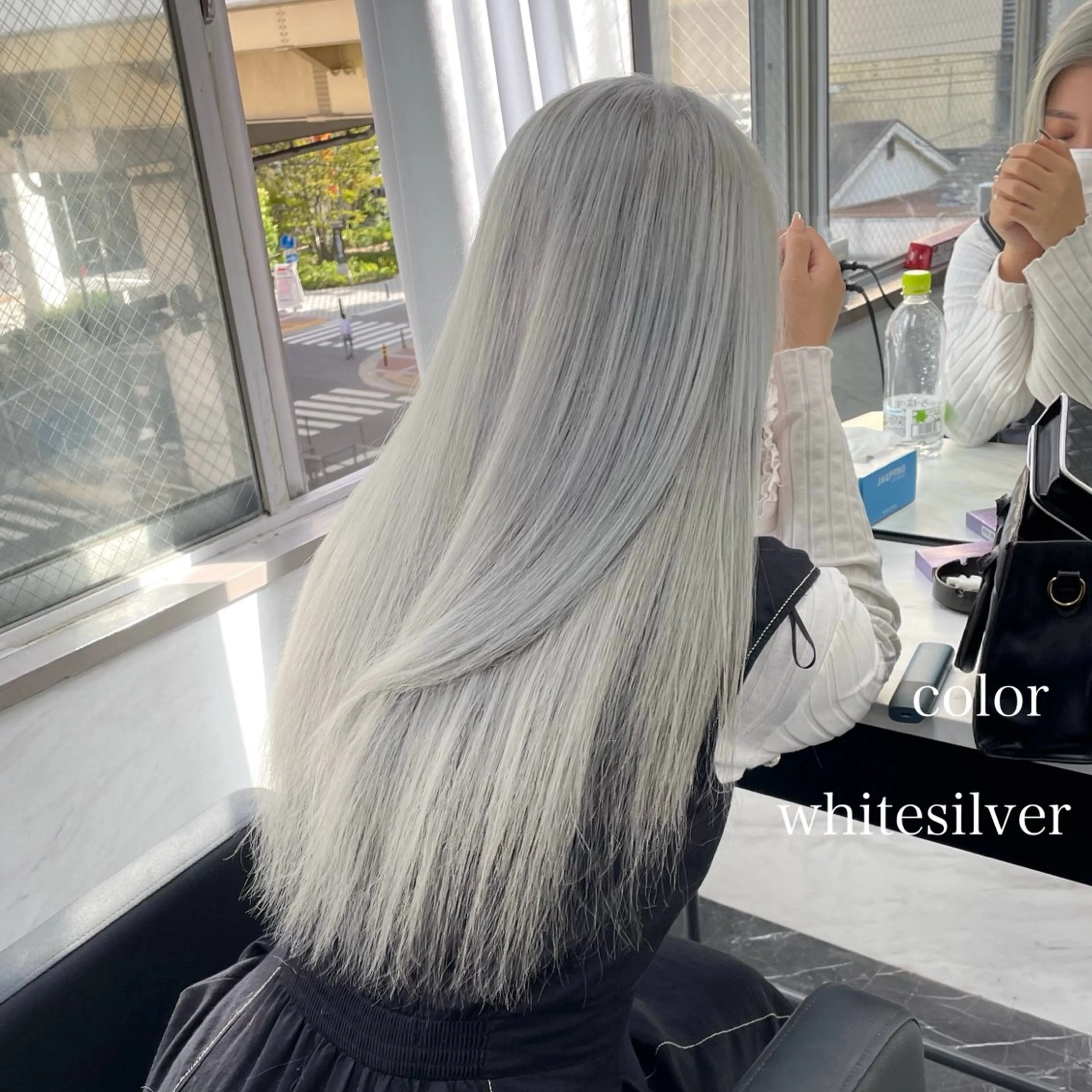 ロング カラー カット ヘアカラー トリートメント エクステ🩵ブリーチ 韓国ヘア🩵KAEのヘアスタイル