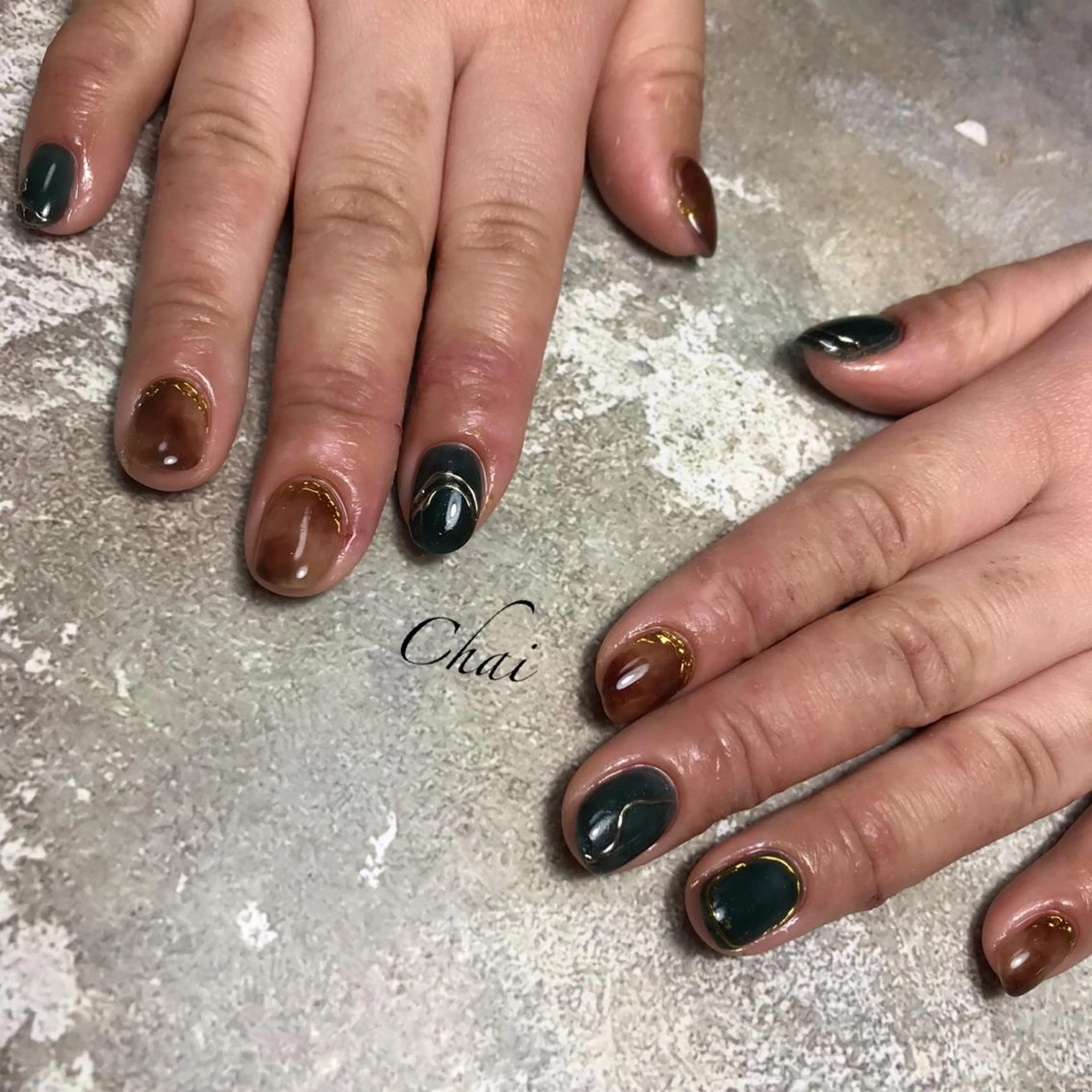 ネイル ハンドネイル 💅chainail _aiのネイルデザイン