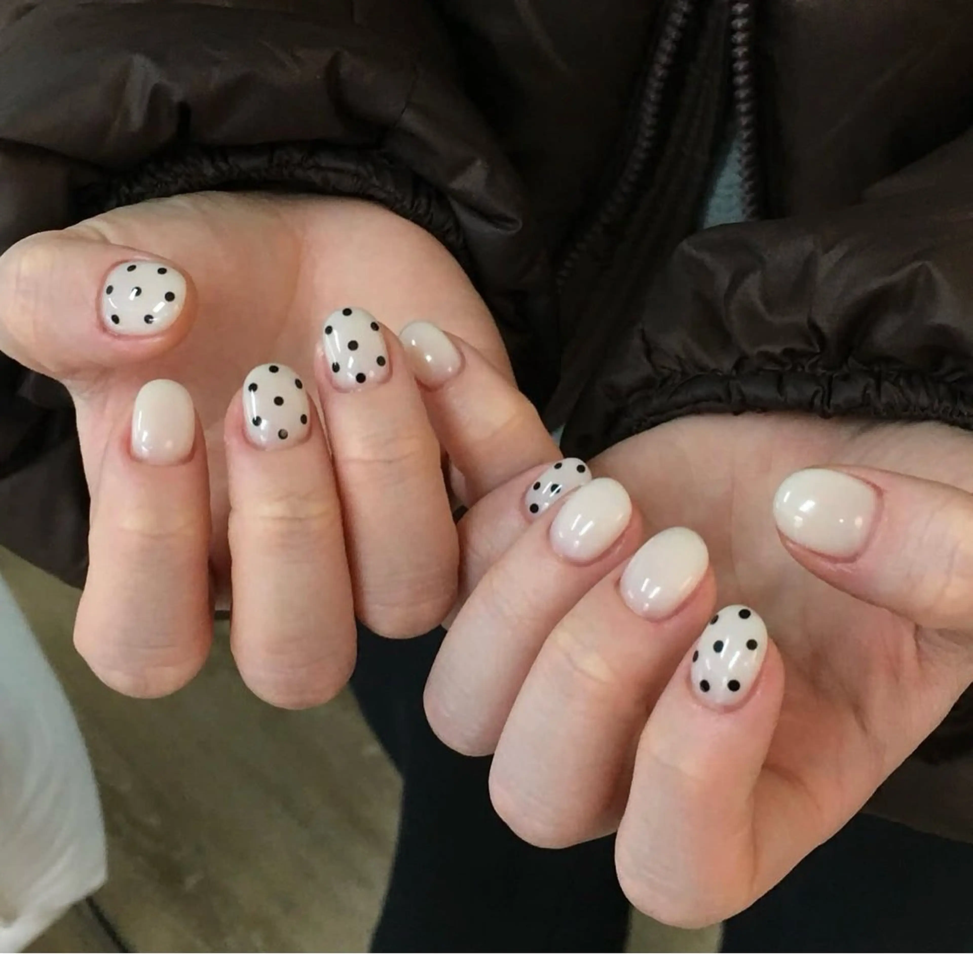 ネイル 韓国ネイル 持ち込み ニュアンスネイル ネイルチップ ハンドネイル TABI ANA.CHUOのネイルデザイン