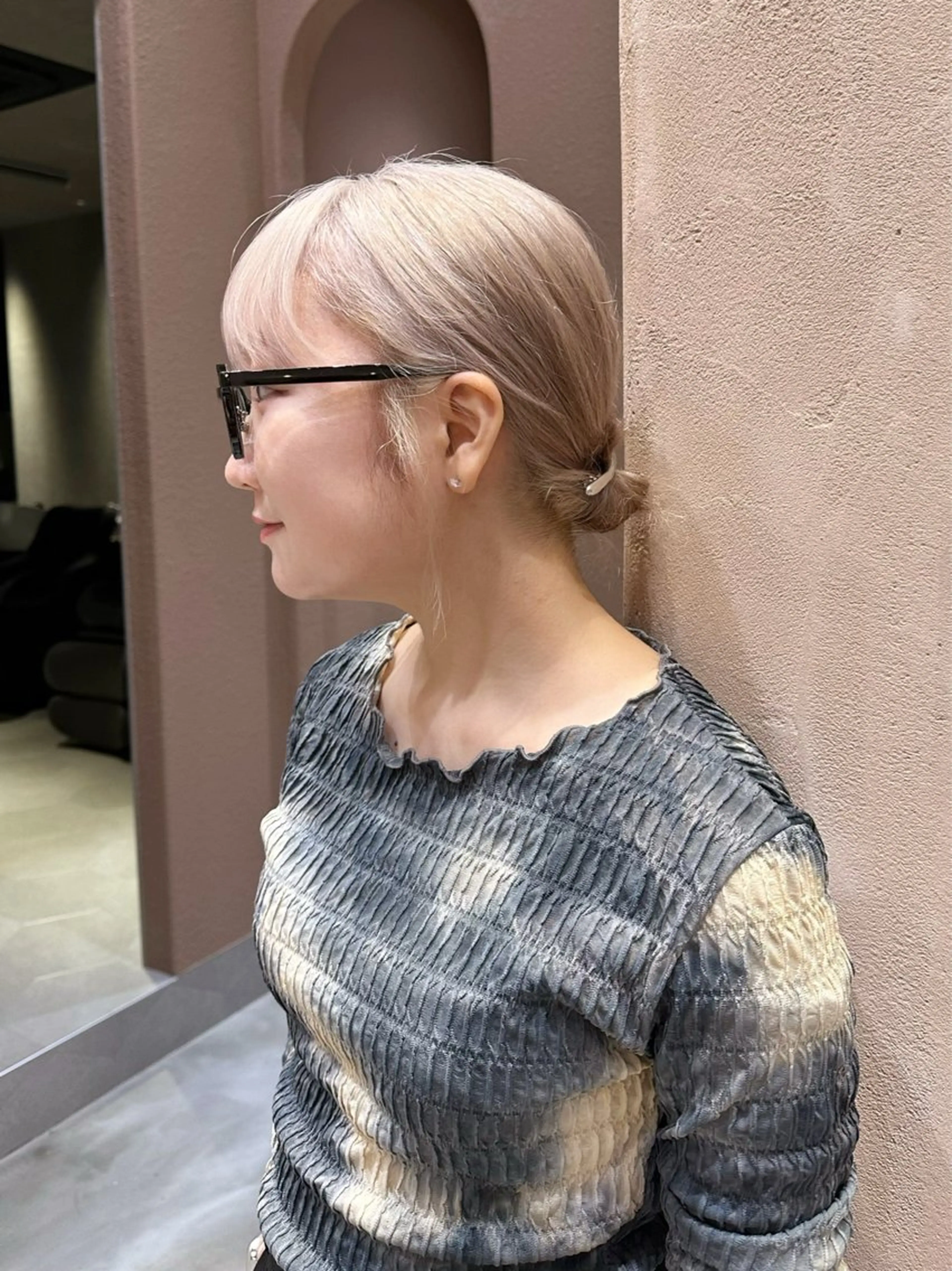 ショート カラー 越後 遥/ 透明感カラー🪞🤍のヘアスタイル