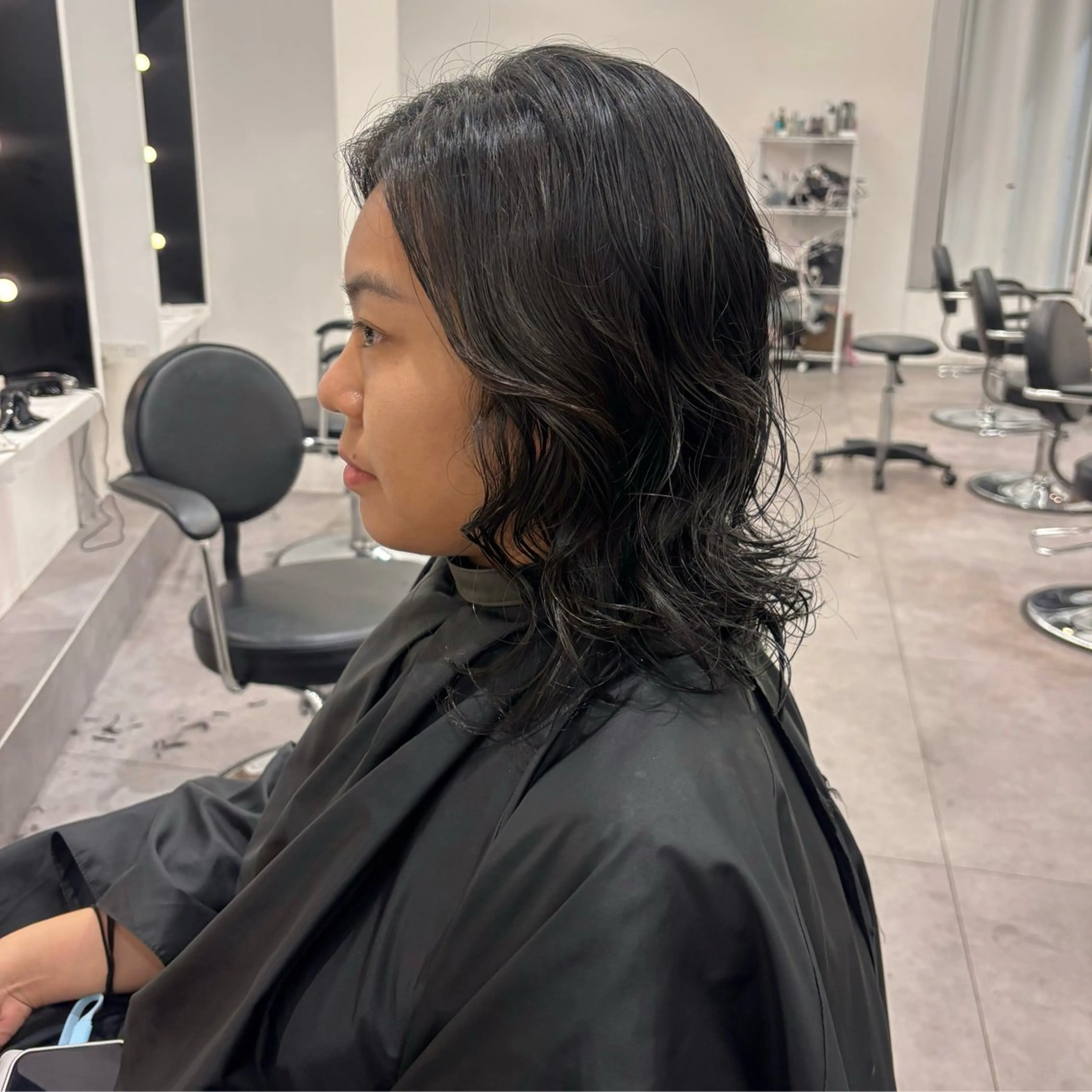 ミディアム パーマ カット パーマ mai 🎀 / ガーリーヘア ♡のヘアスタイル