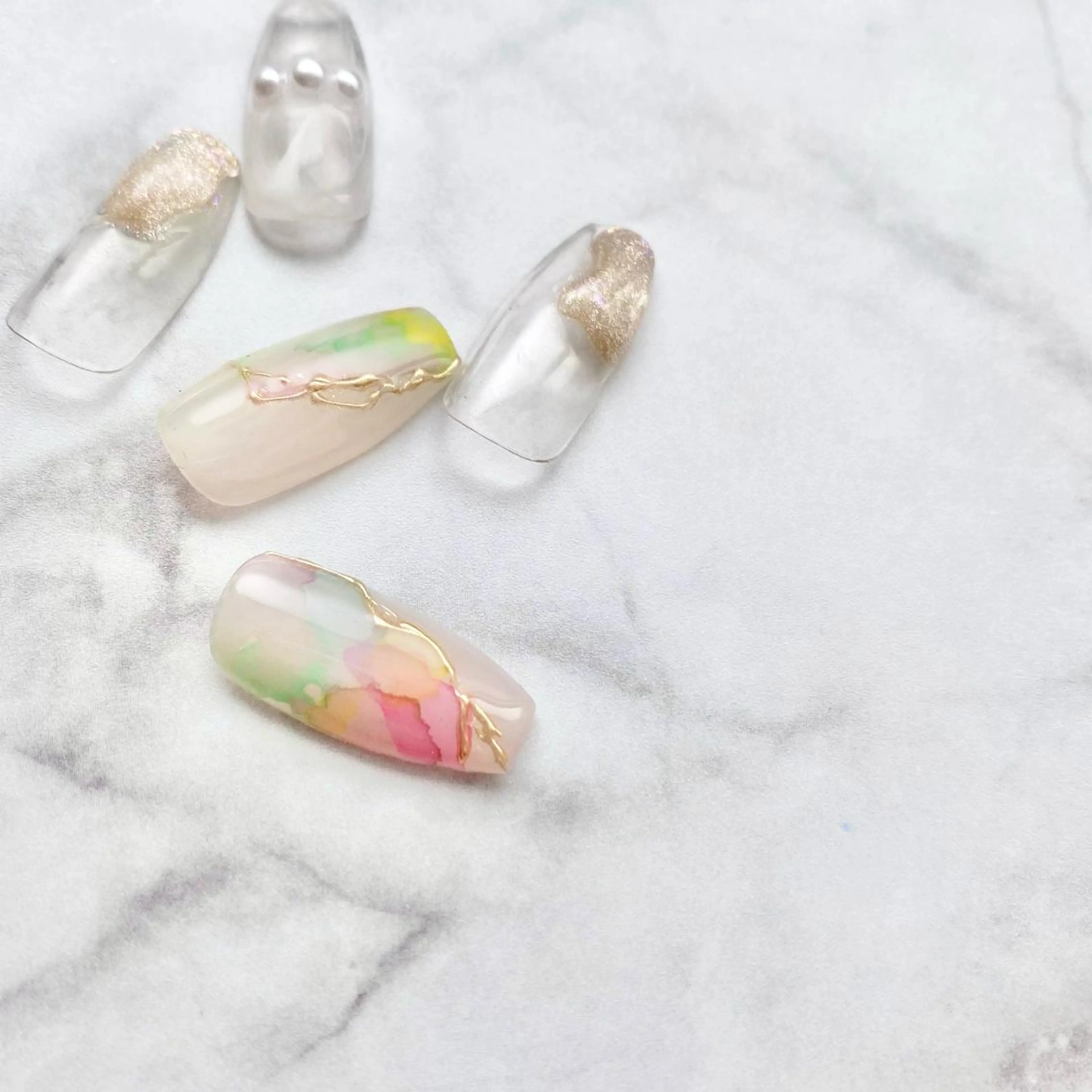 ワンカラー & アート4本 オフありOK!の写真