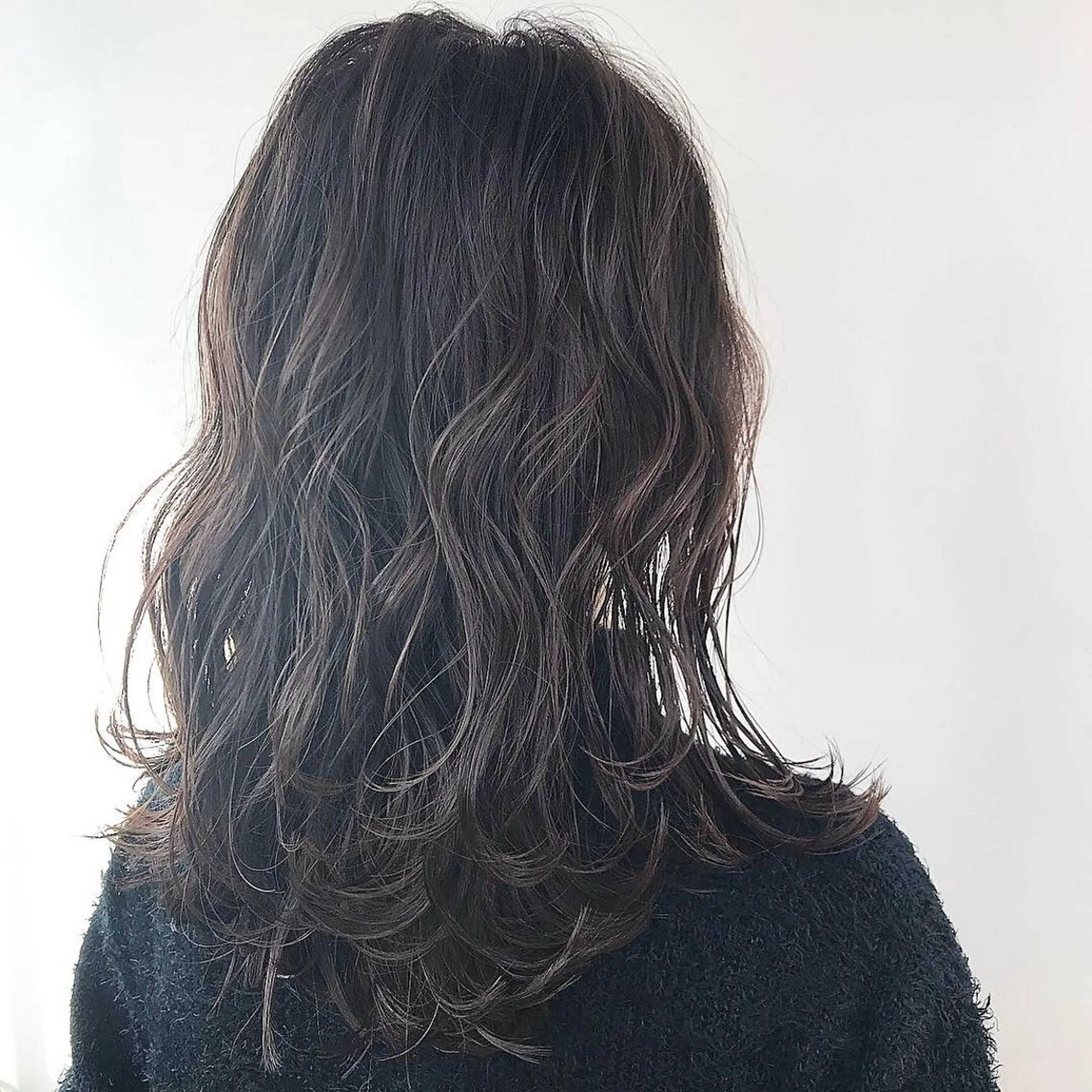 ミディアム カラー カット ヘアカラー パーマ 縮毛矯正 トリートメント Lien 深井店のヘアスタイル