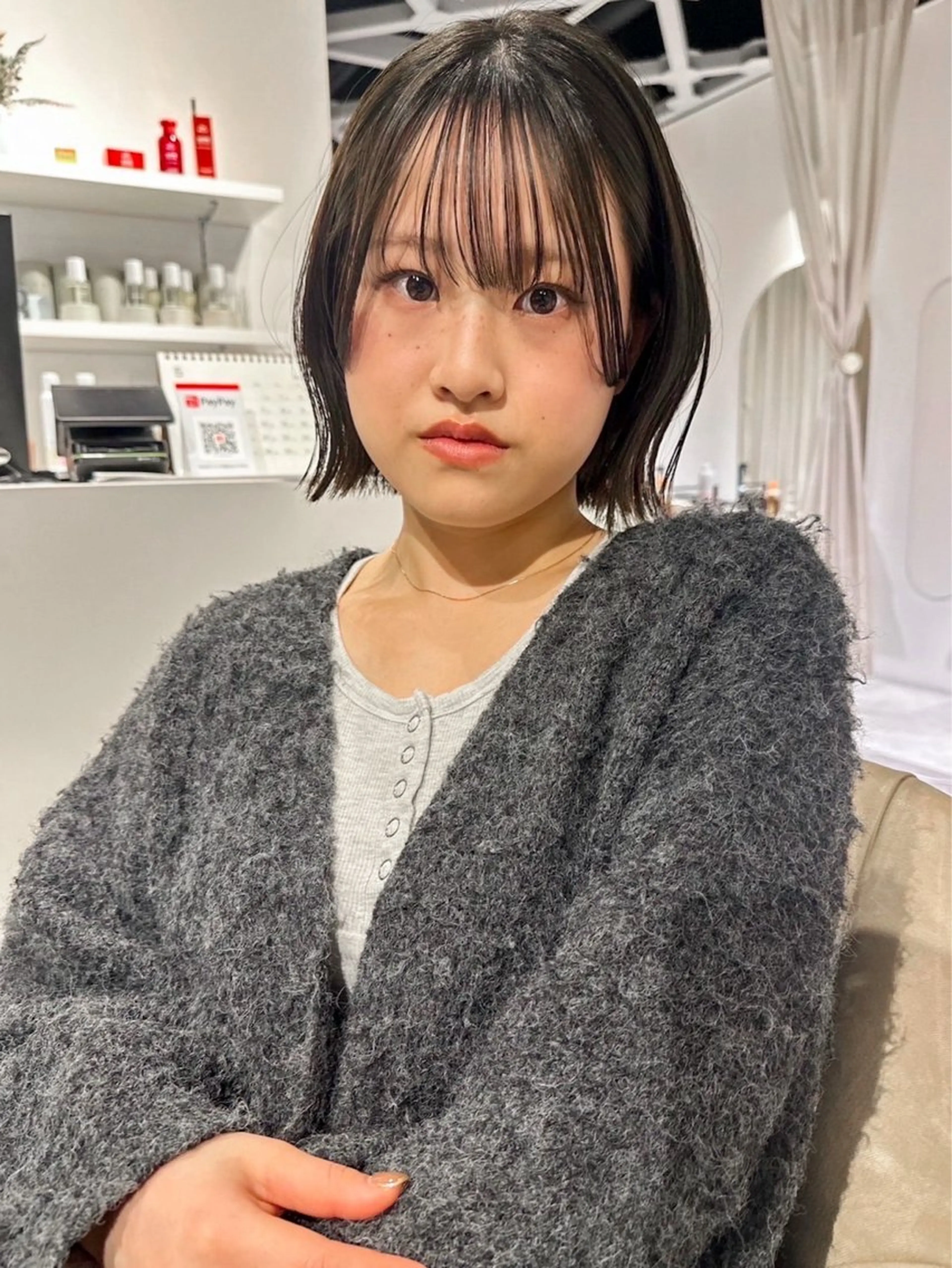 ショート カラー ブラウンカラー balance.三宅 星哉のヘアスタイル