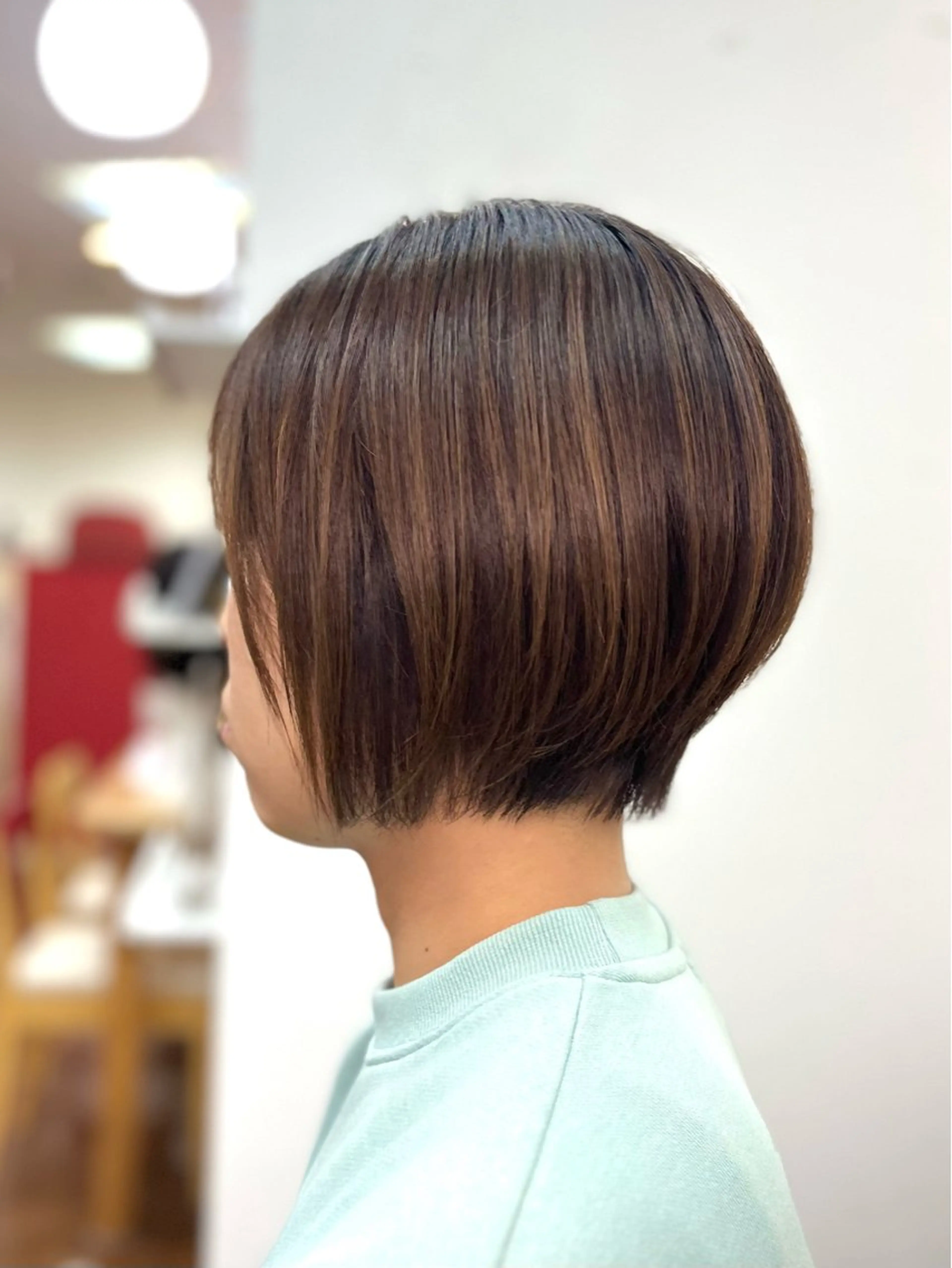 ショート くびれヘア ショートヘア 冨田 豊のヘアスタイル