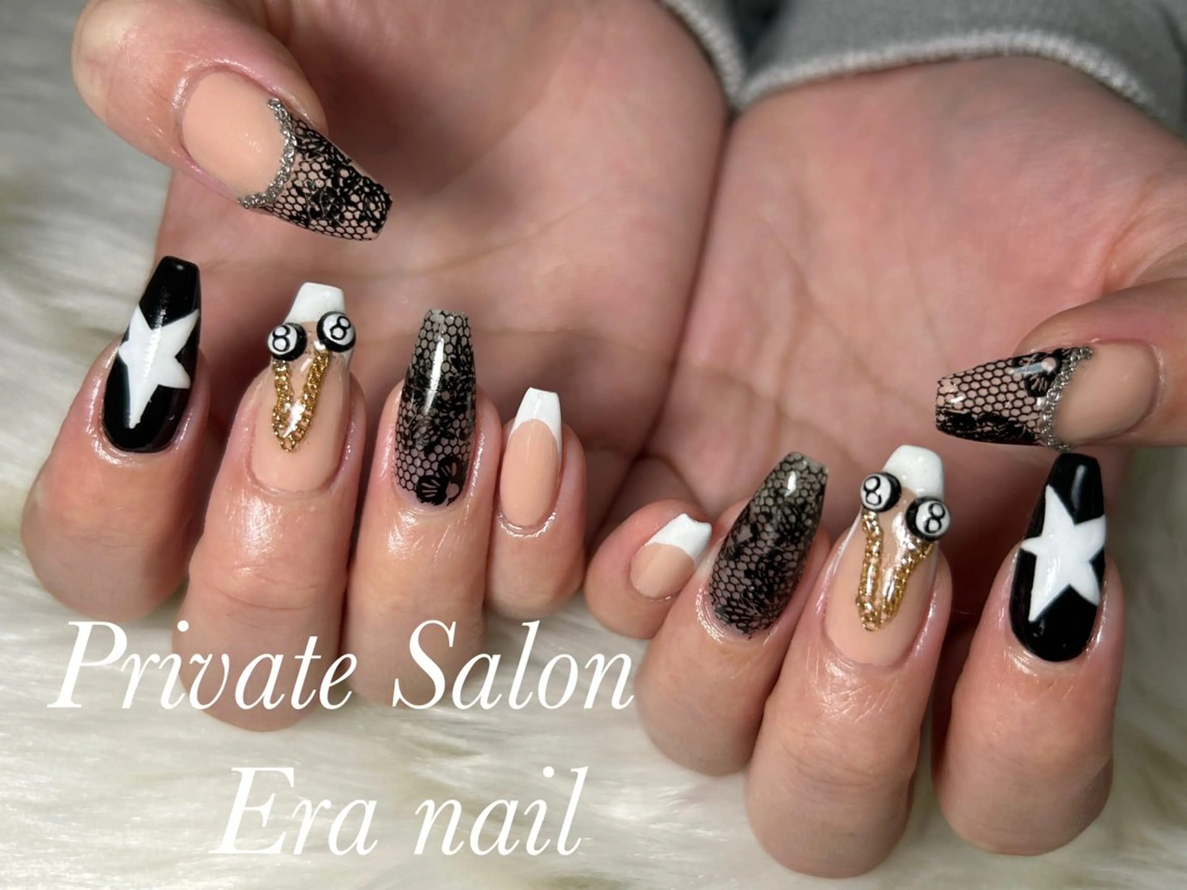 ネイル 持ち込み ハンドネイル Era nailのネイルデザイン