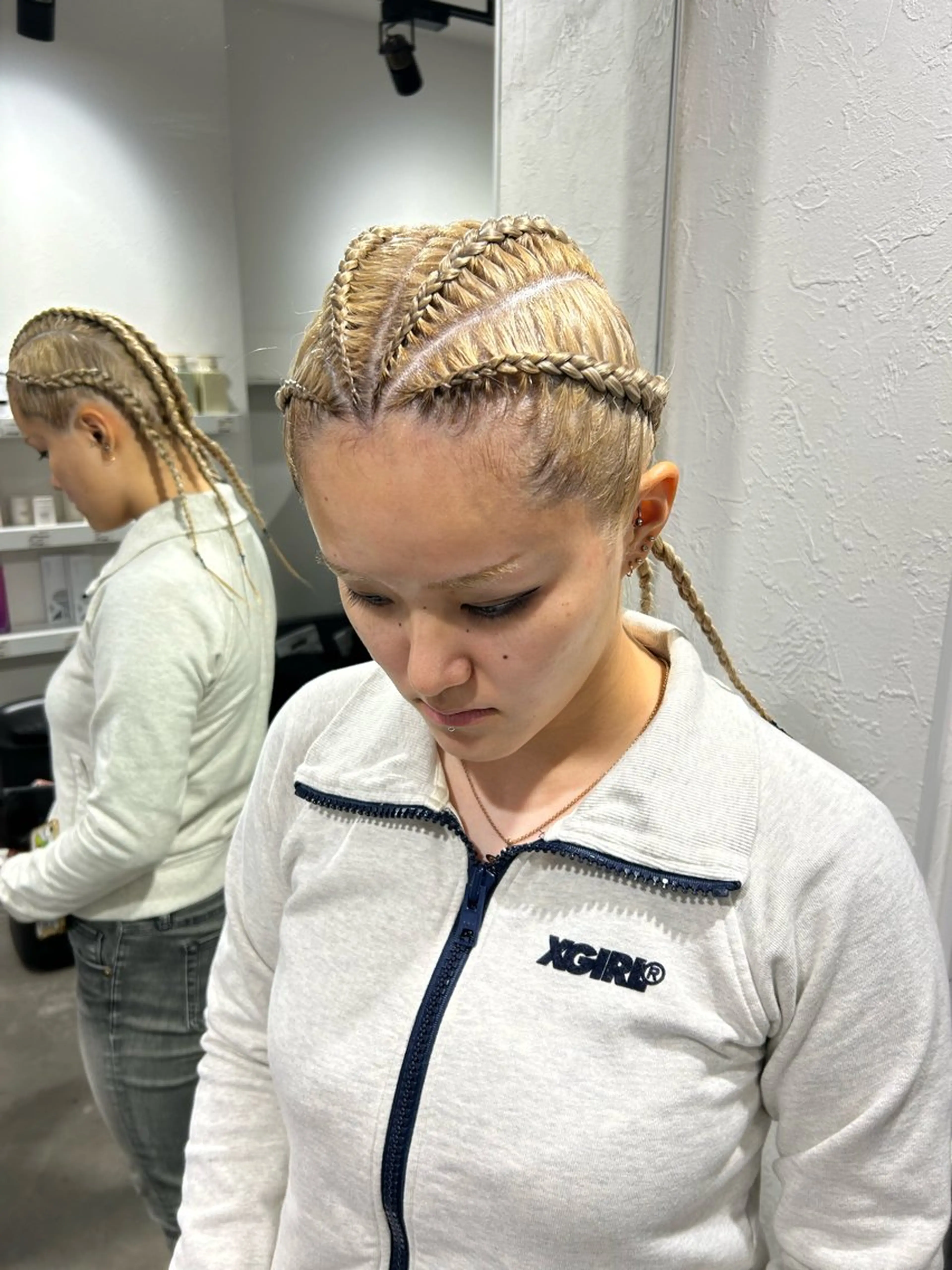 ロング ヘアセット 艶カラー/レイヤー /メンズ/マツエクのヘアスタイル