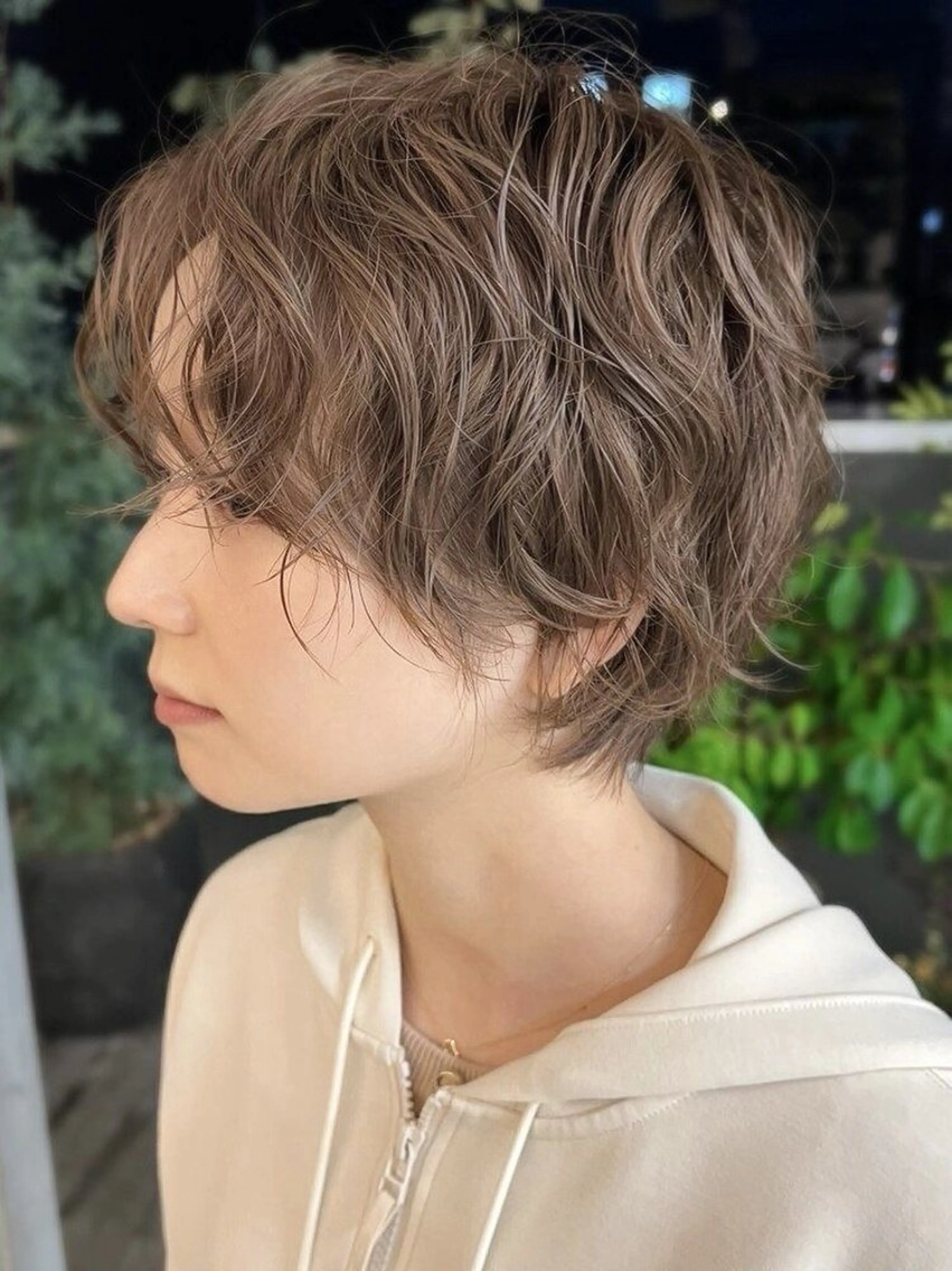 ショート ショートヘア トリートメント レイヤー・ボブカット 透明感カラーこうたのヘアスタイル