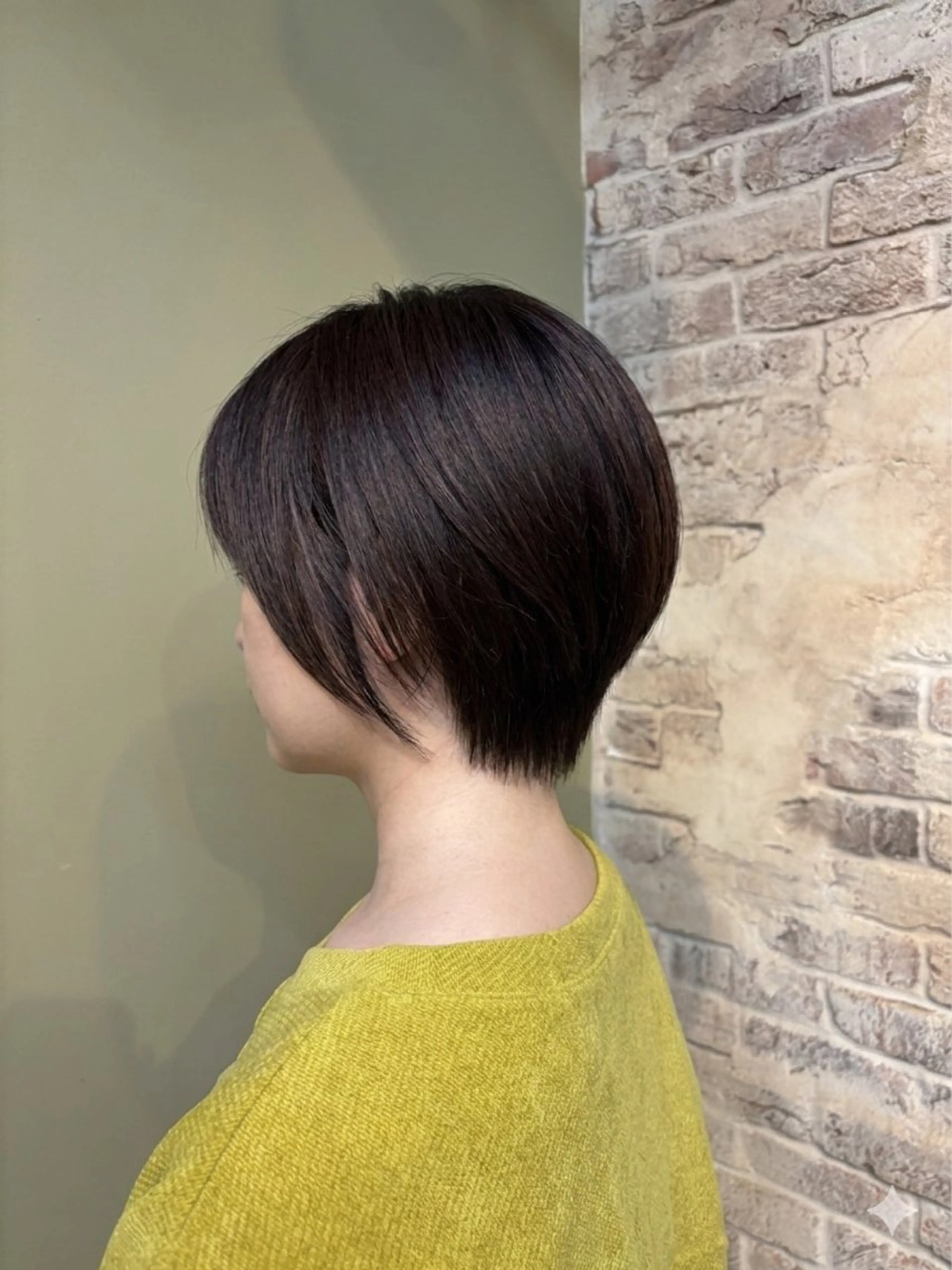 ショート ショートボブ ボブ くびれヘア ショートヘア ロゼ 神田 雅春のヘアスタイル