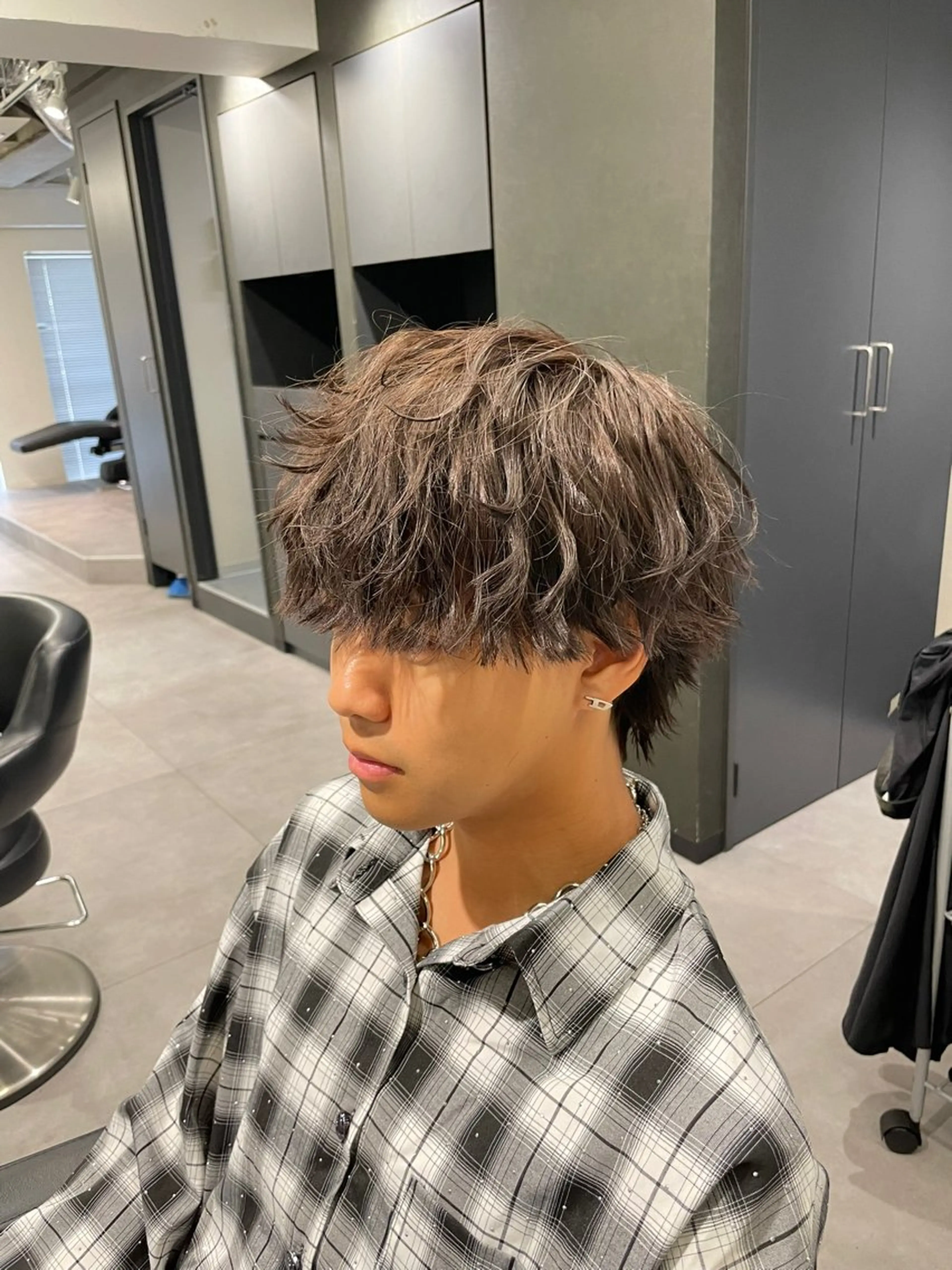 ショート メンズ マッシュ メンズウルフカット ショートヘア ウルフカット カット 🔥Mackey🔥 メンズ特化型美容師のヘアスタイル