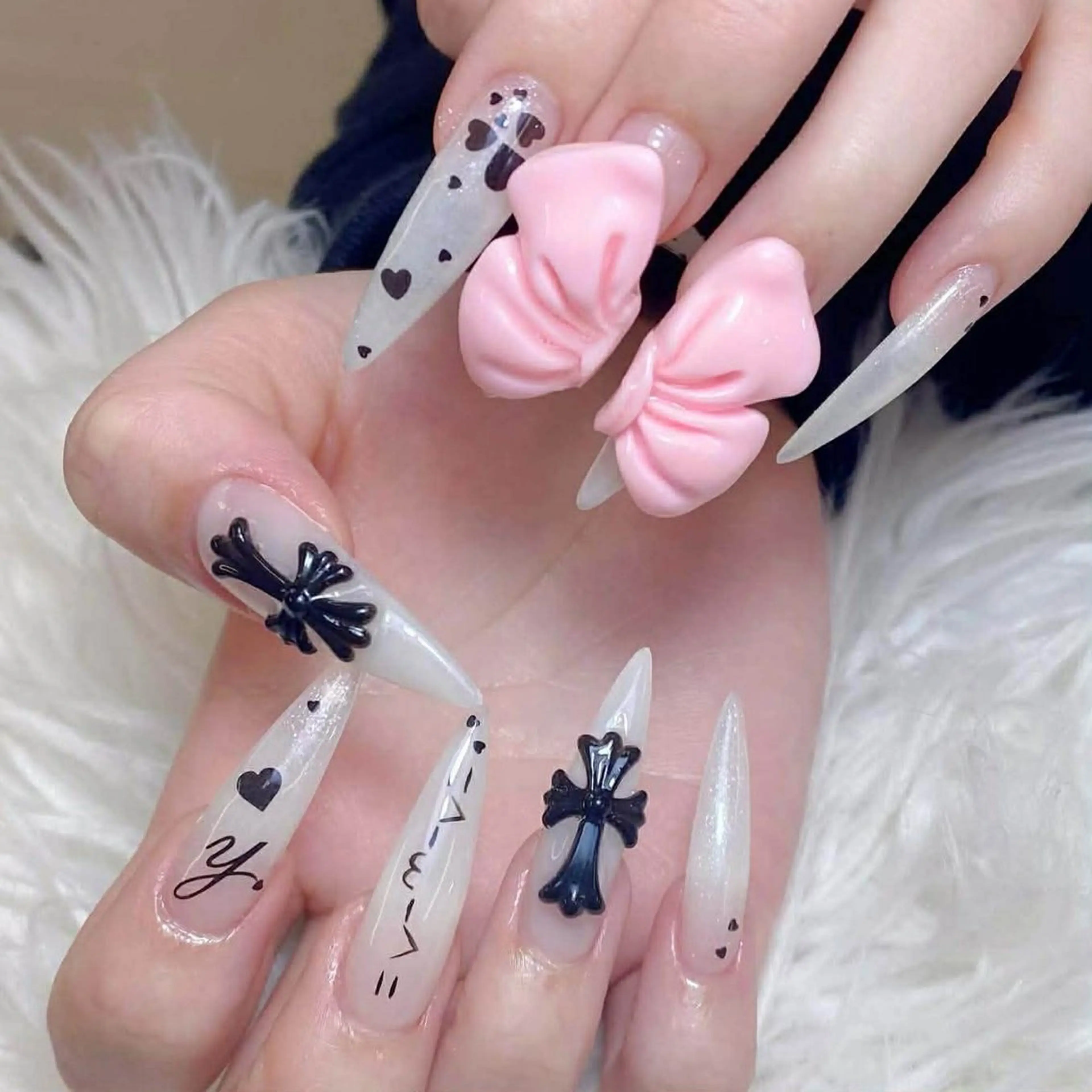 ネイル ハンドネイル ANH NAIL ゴテゴテ専門店💎のネイルデザイン