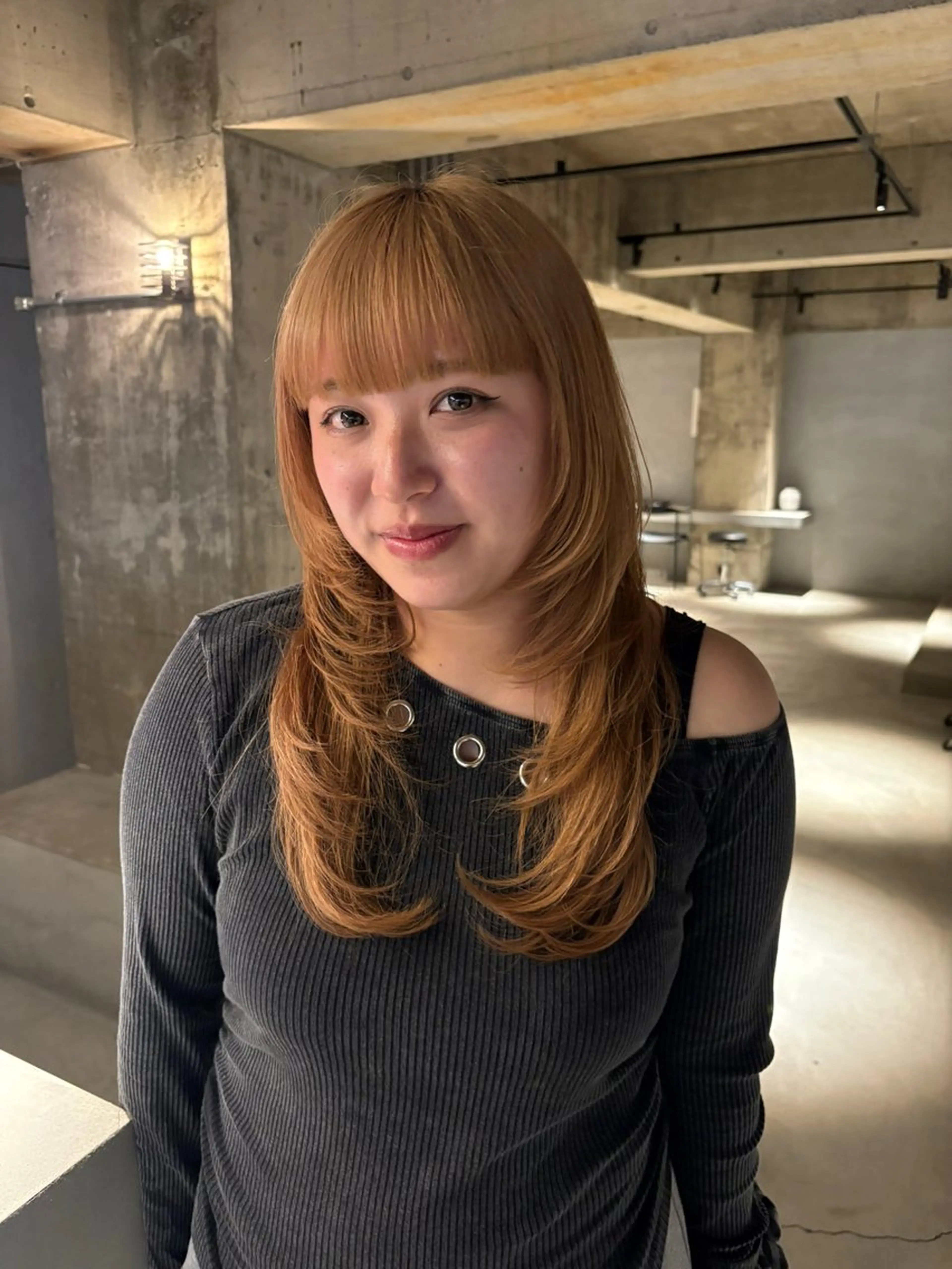 ロング 纐纈 釉羽のヘアスタイル