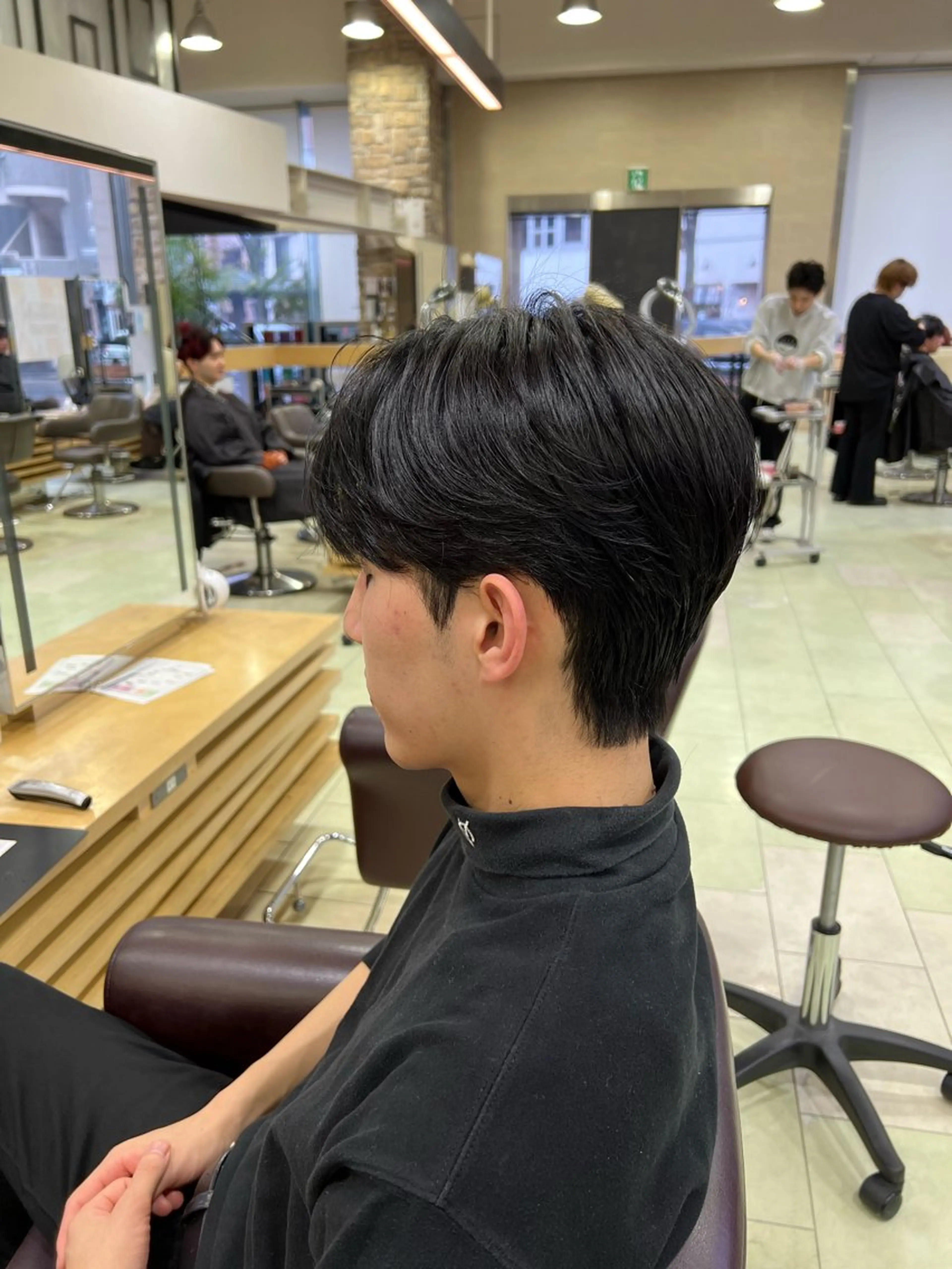 ショート パーマ メンズ カット パーマ メンズ特化 【かな】のヘアスタイル