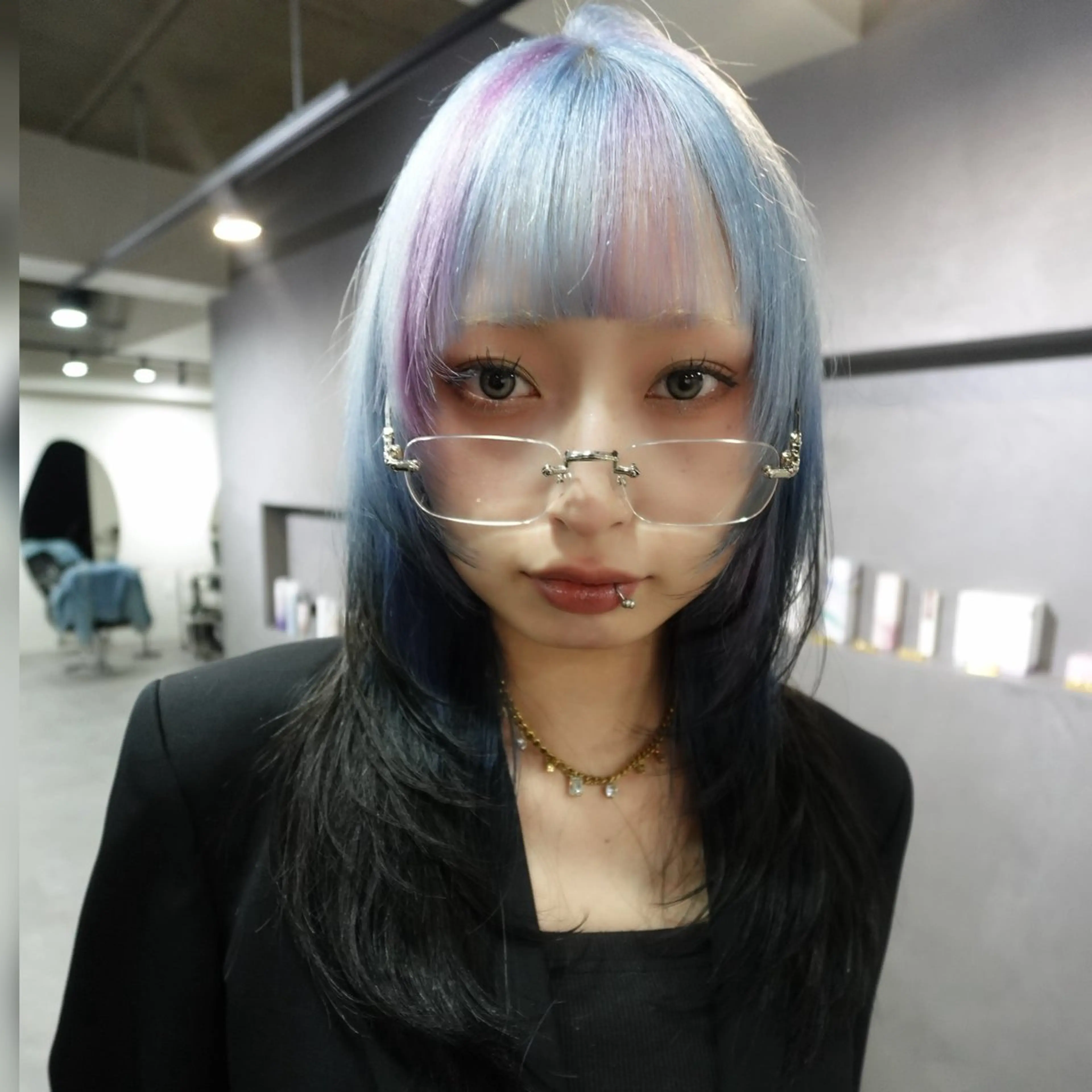 ロング カラー ヘアカラー トリートメント ヘアセット 似合わせカットカラー 🌟ryusei⭐️のヘアスタイル