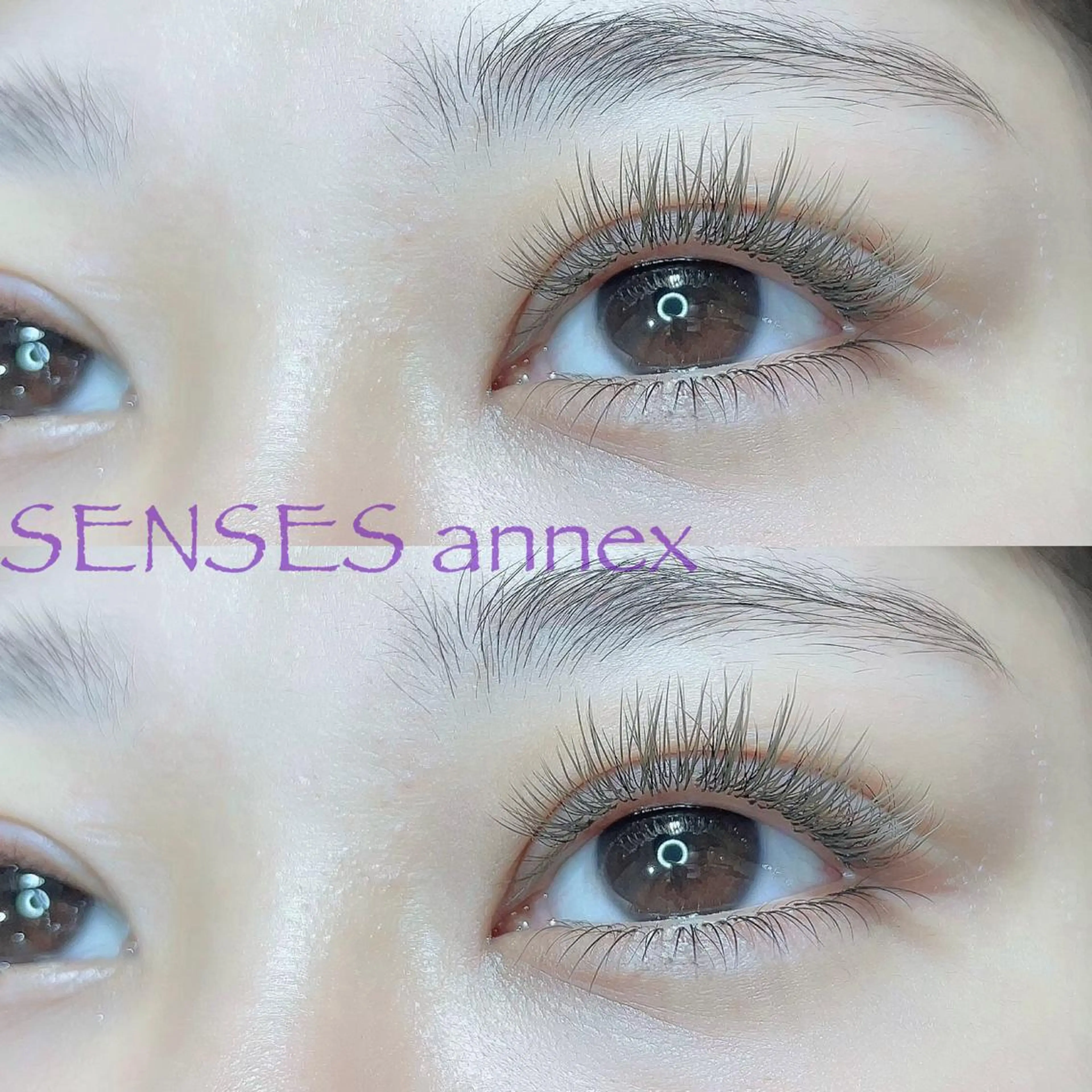 マツエク・マツパ カラーマツエク マツエク SENSES_ WAKAのマツエク・マツパデザイン