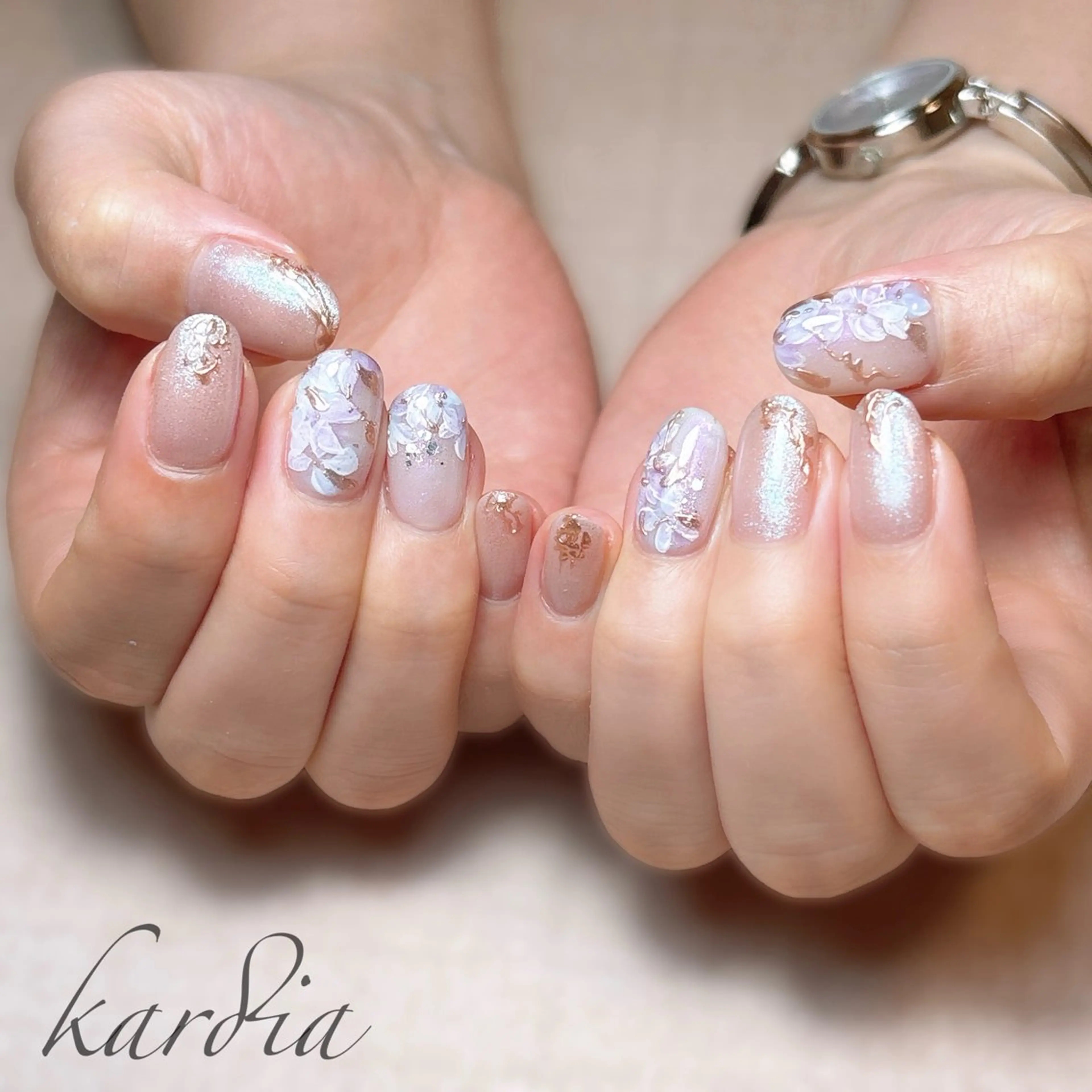 ネイル καρδιά -ｶﾙﾃﾞｨｱ-のネイルデザイン