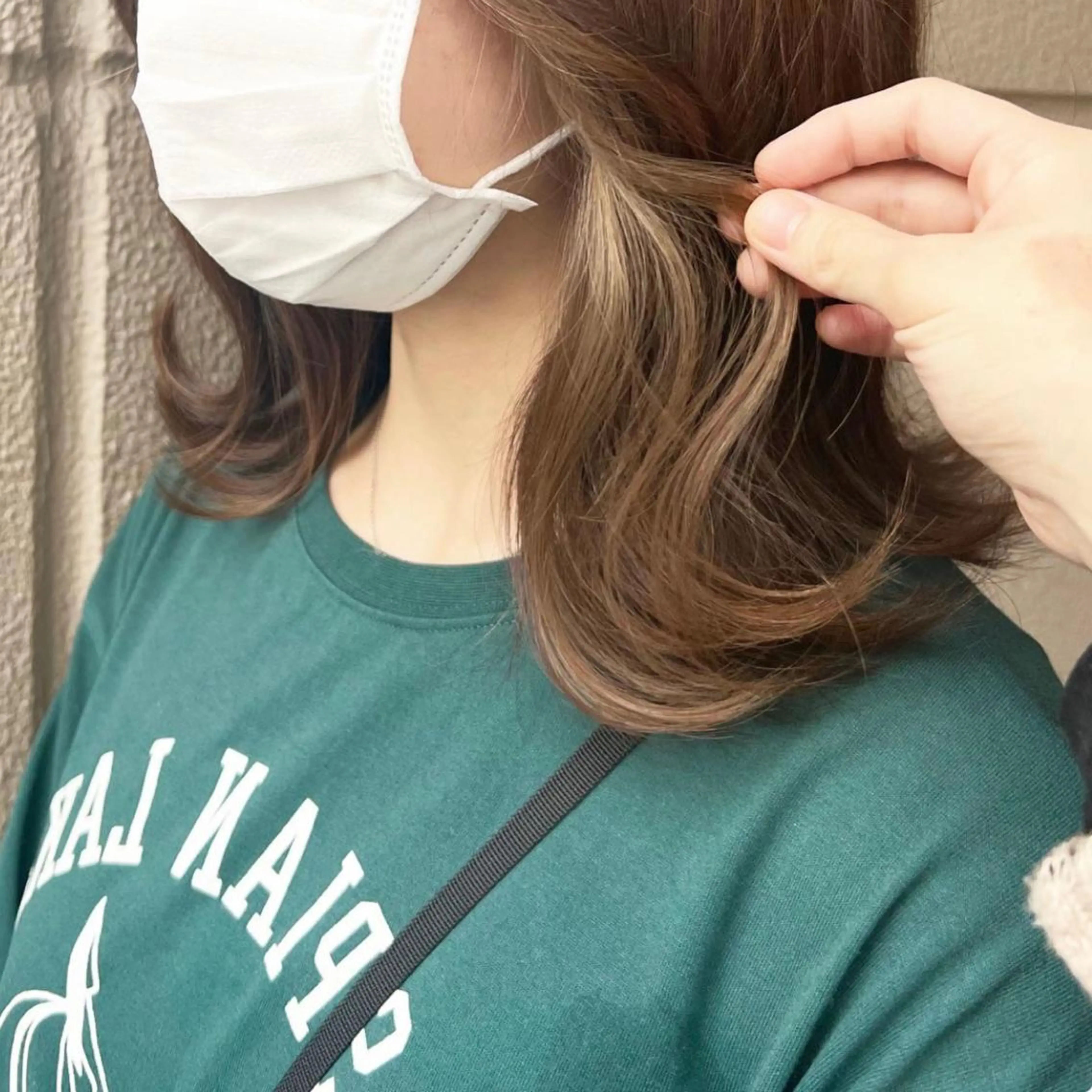 ロング カラー ヘアアレンジ ‎🤍透明感カラー︎ ‎🤍YUURI🤍のヘアスタイル