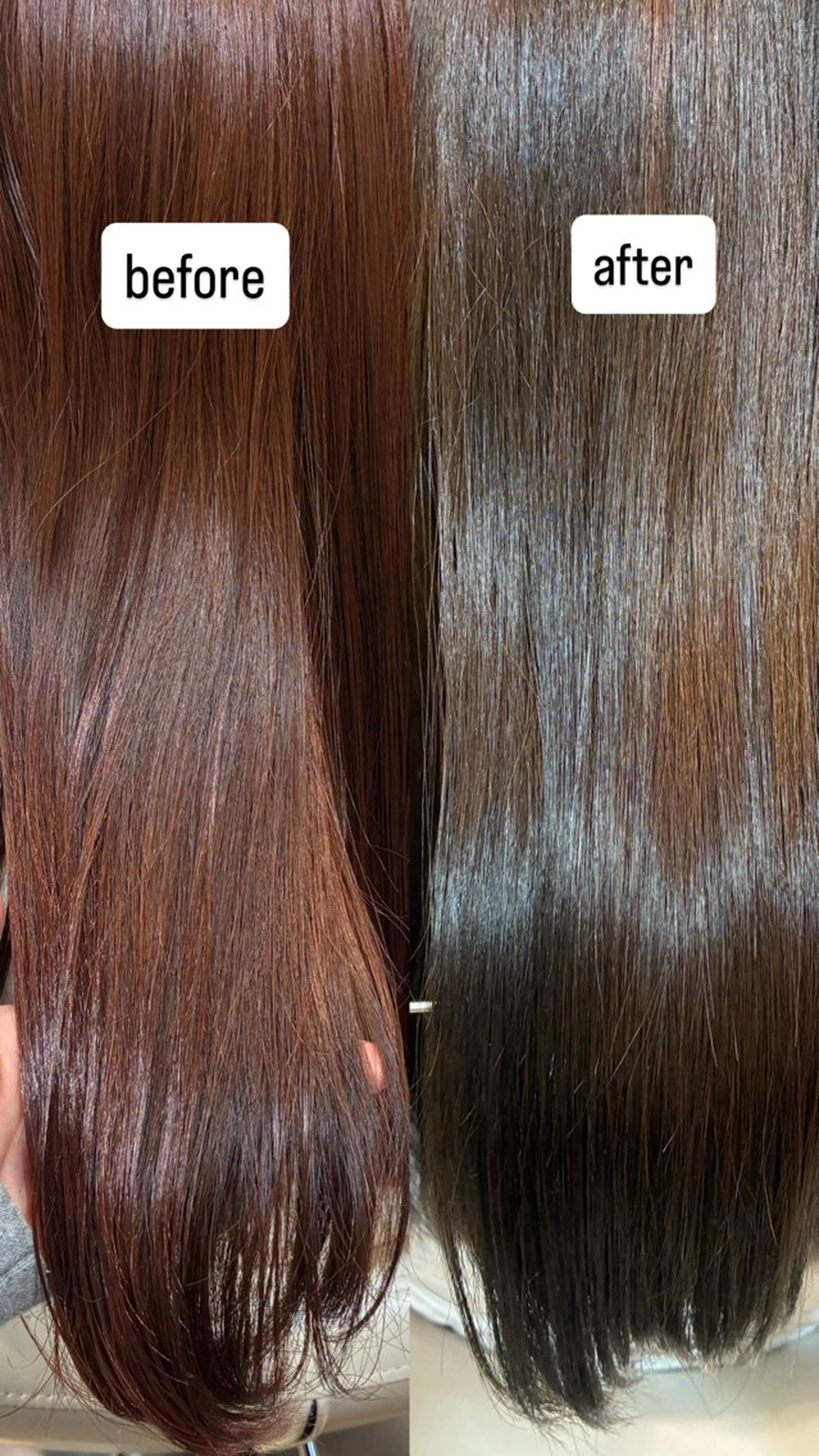 セミロング カラー 透明感カラー ヘアカラー 🫧Ash中目黒 Kotoka🫧のヘアスタイル