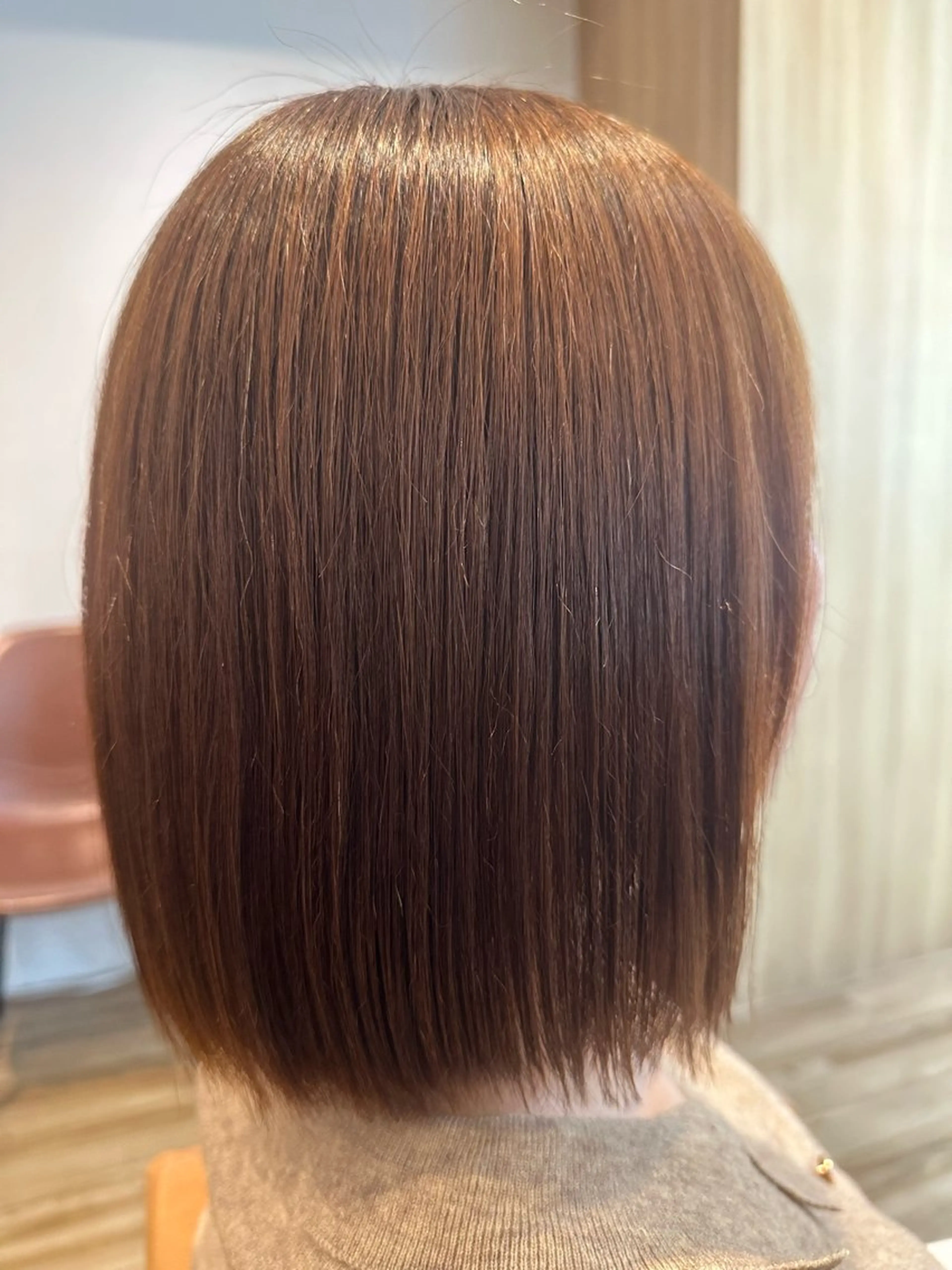 ミディアム パーマ カット 縮毛矯正 ✨✂️Nori ✂️✨のヘアスタイル