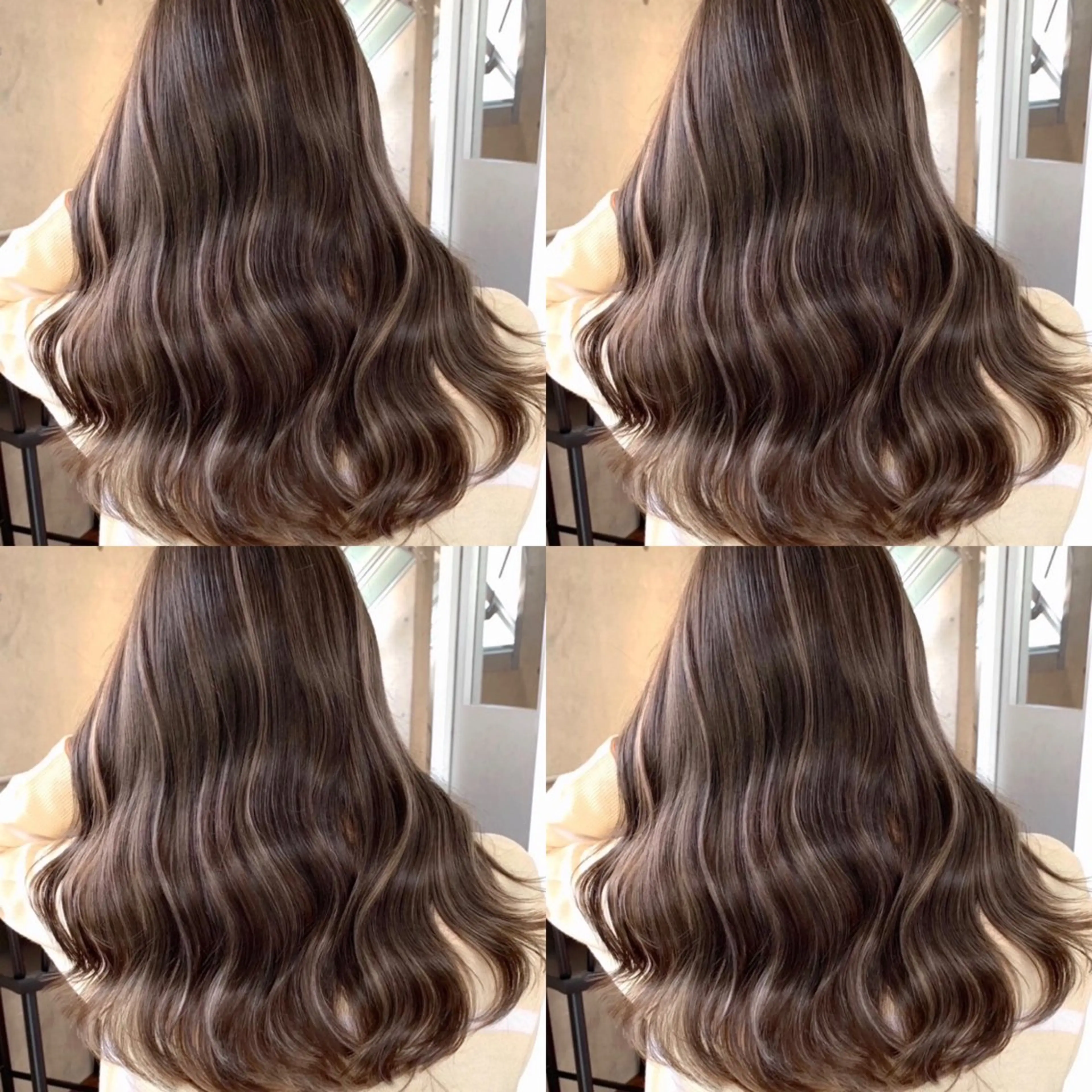 ロング カラー バレイヤージュ ベージュカラー ブリーチ ケアブリーチ ダブルカラー ご予約 宜しくお願いします！のヘアスタイル