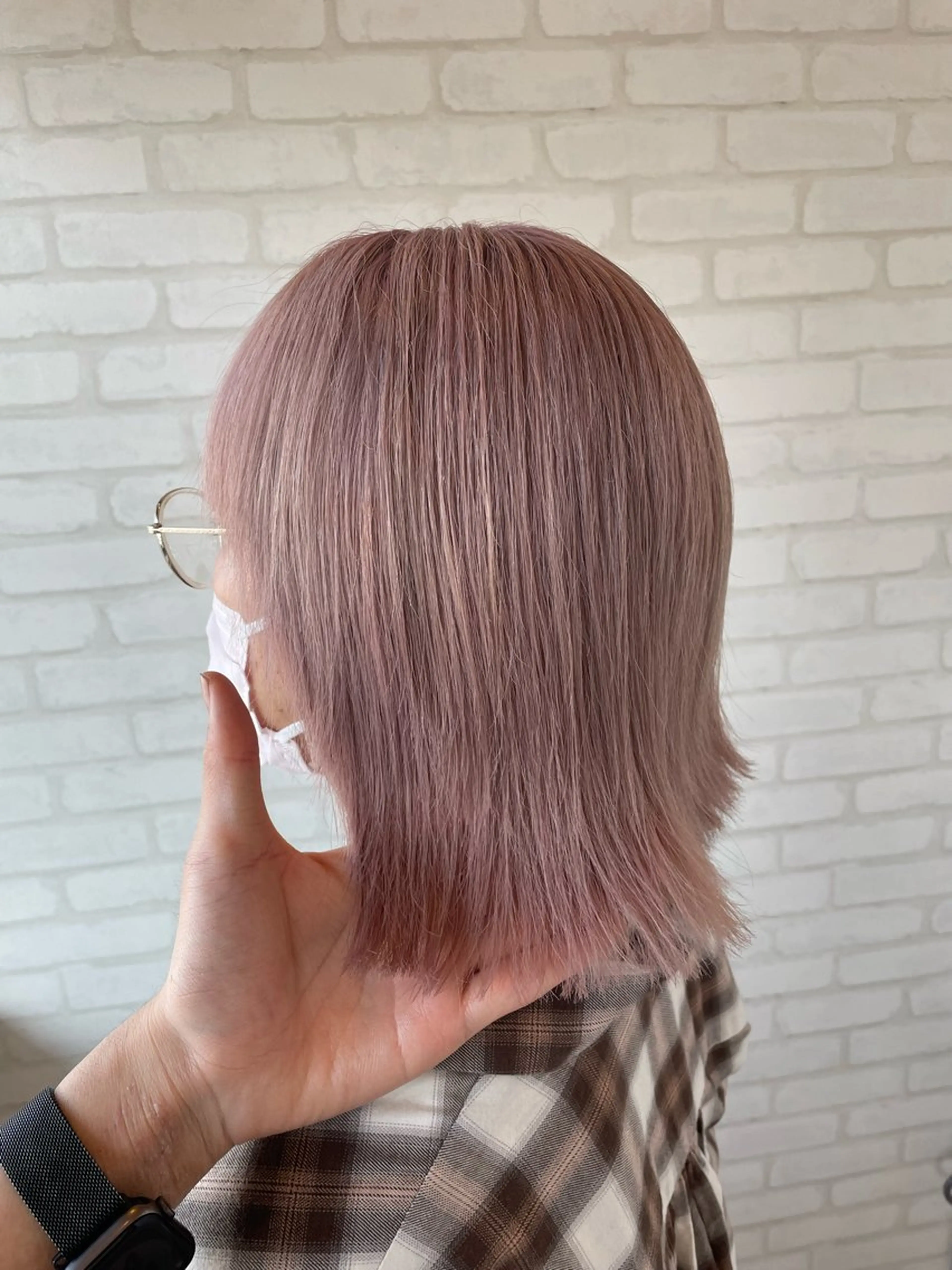 カラー 新田 章太郎のヘアスタイル