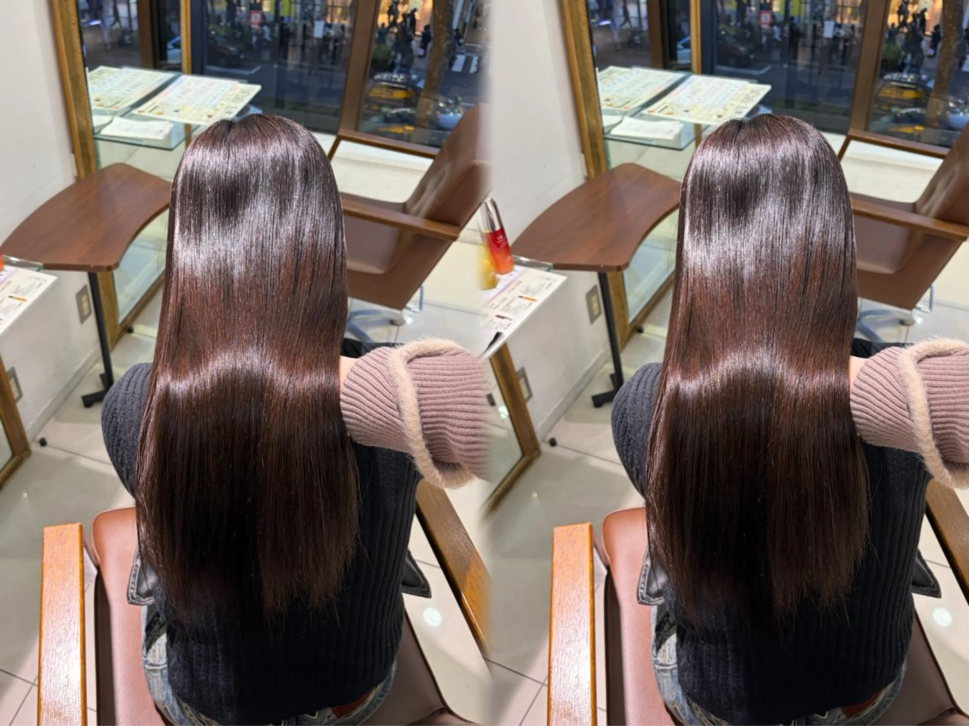 ロング 縮毛矯正 縮毛矯正 巻ける🫧縮毛矯正 💞はな🎀のヘアスタイル