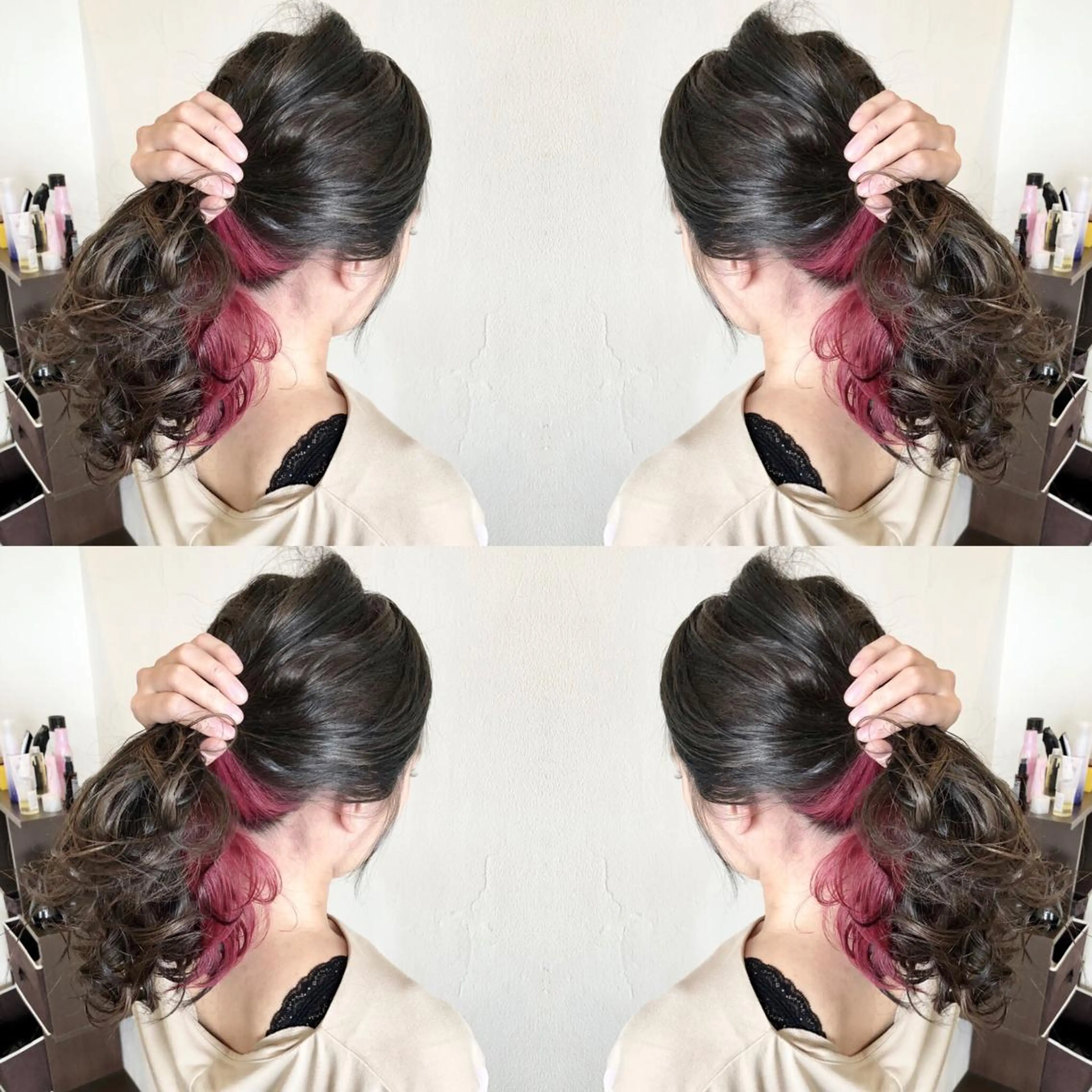 セミロング カラー ヘアカラー 宮下 耕平のヘアスタイル