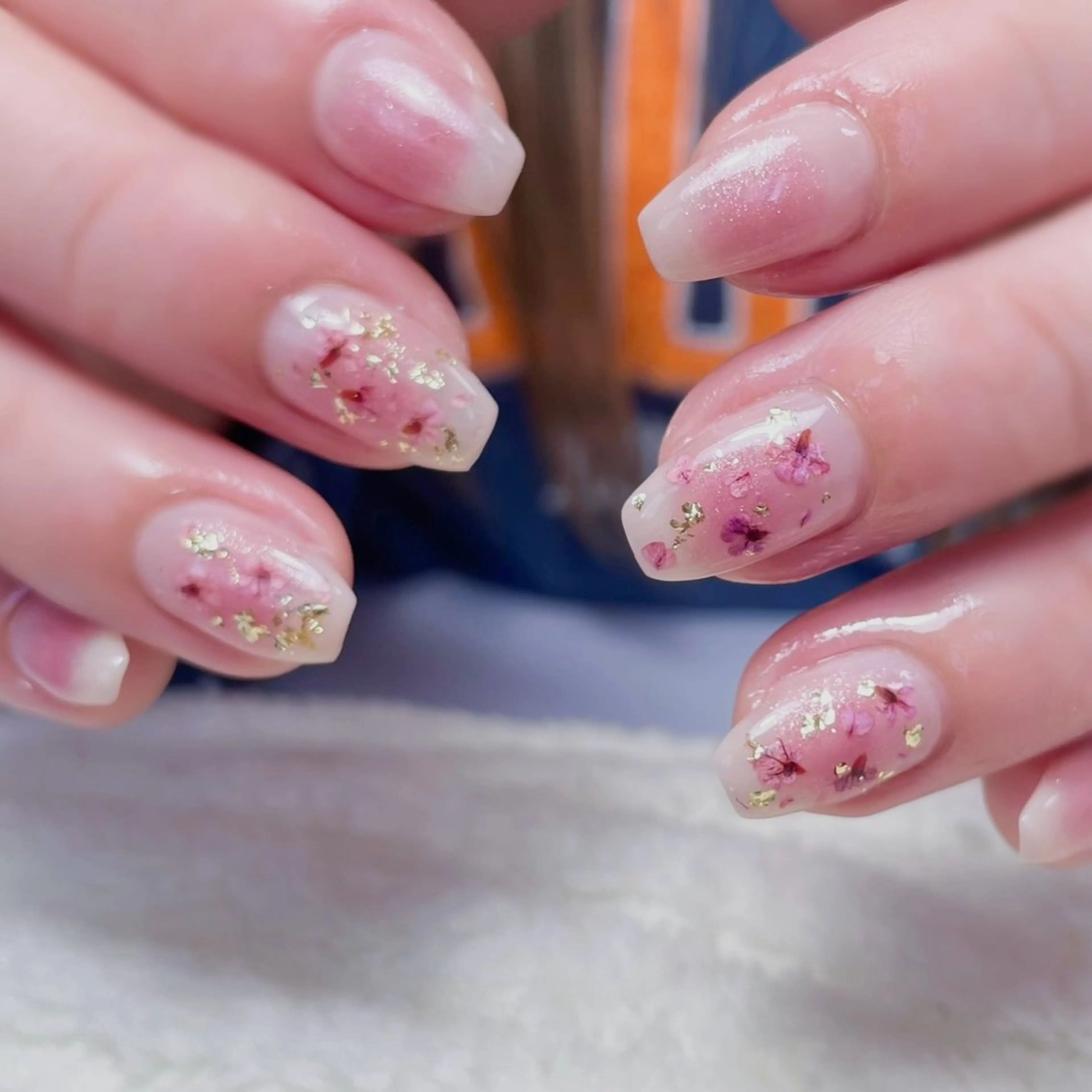 ネイル チークネイル フラワーネイル キラキラネイル ハンドネイル Chicchi 加茂宮駅徒歩3分のネイルデザイン