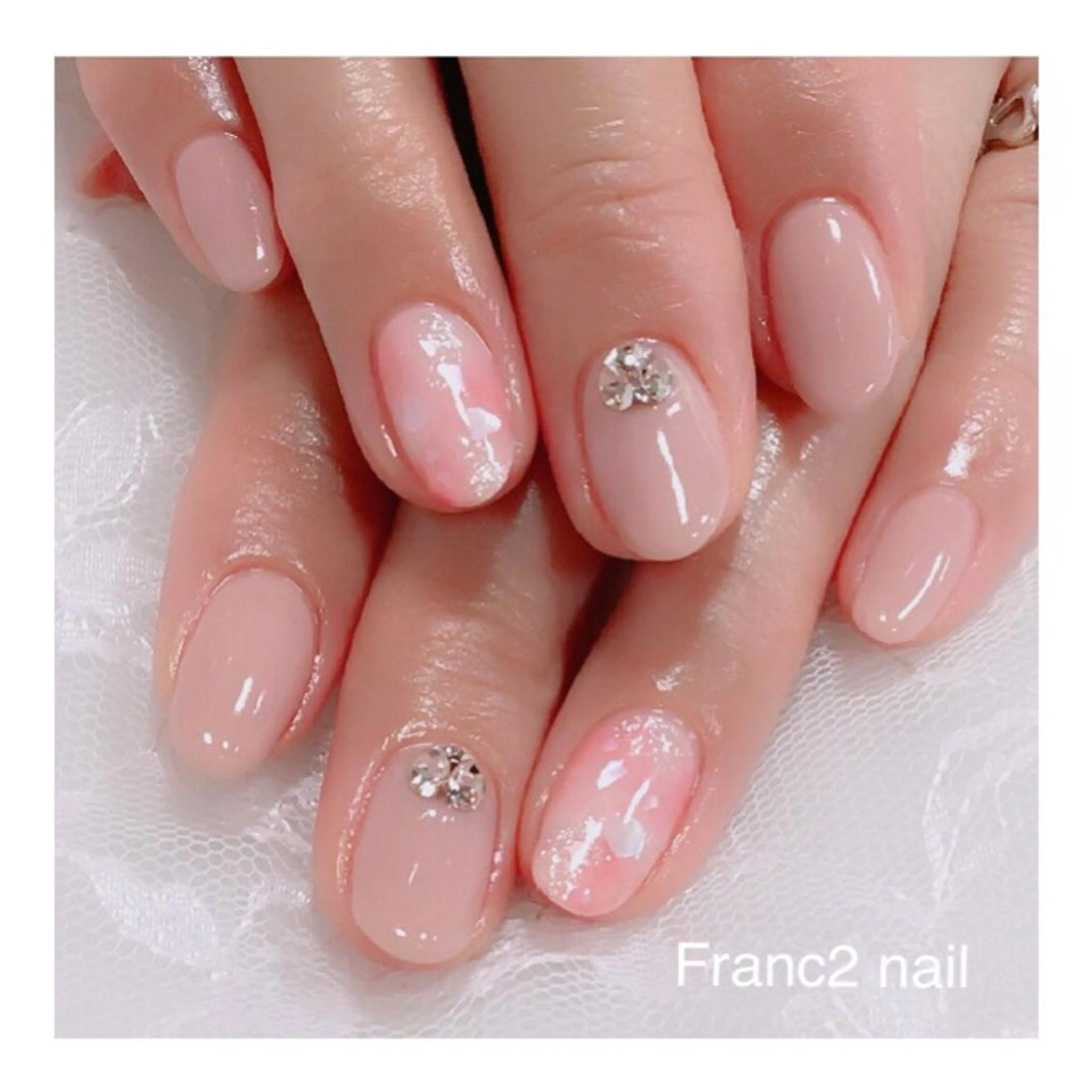ネイル 玉造、森ノ宮 fran2 nailのネイルデザイン