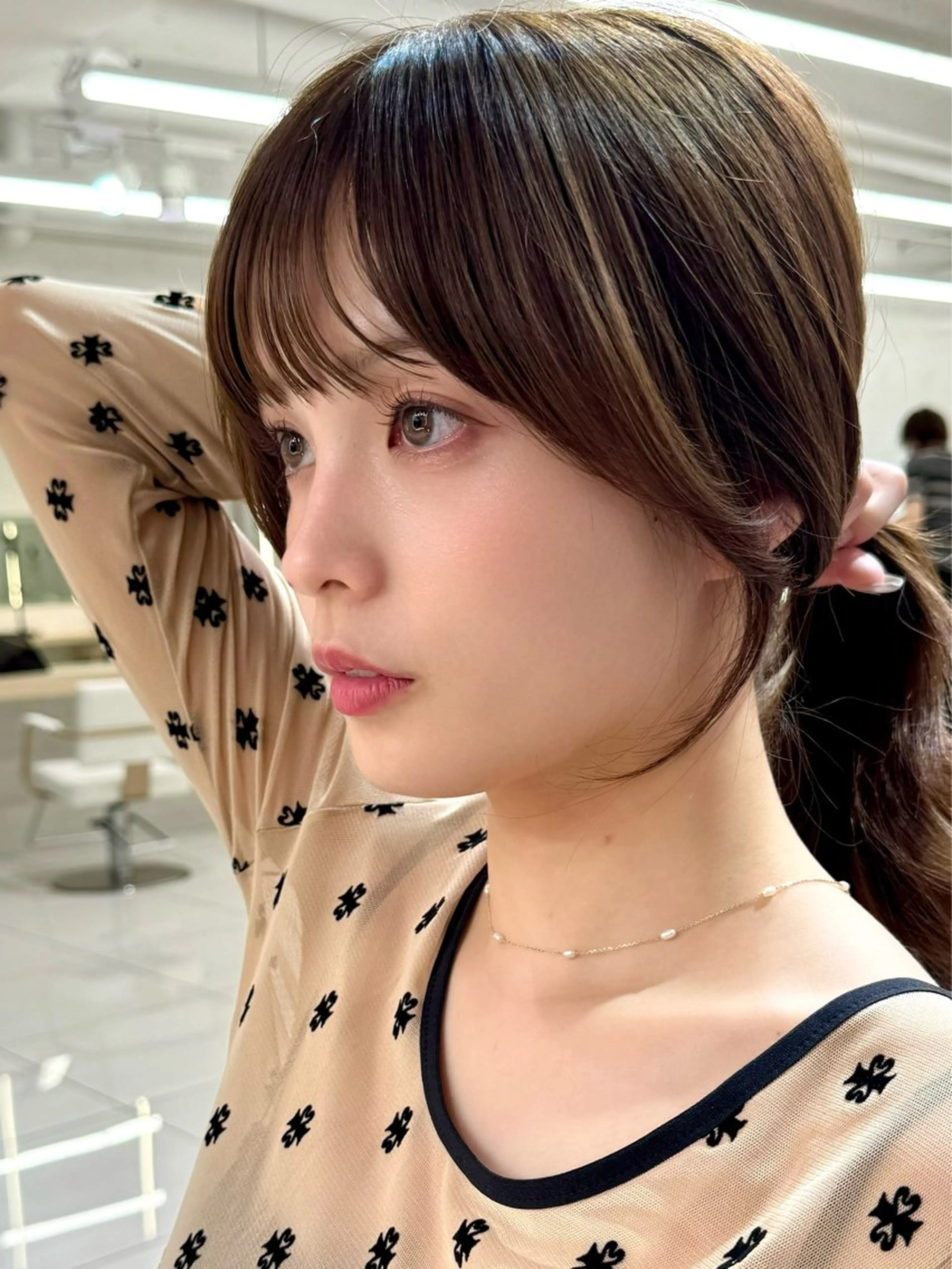 ロング 三鷹で1番ショート ボブをカットする新谷のヘアスタイル