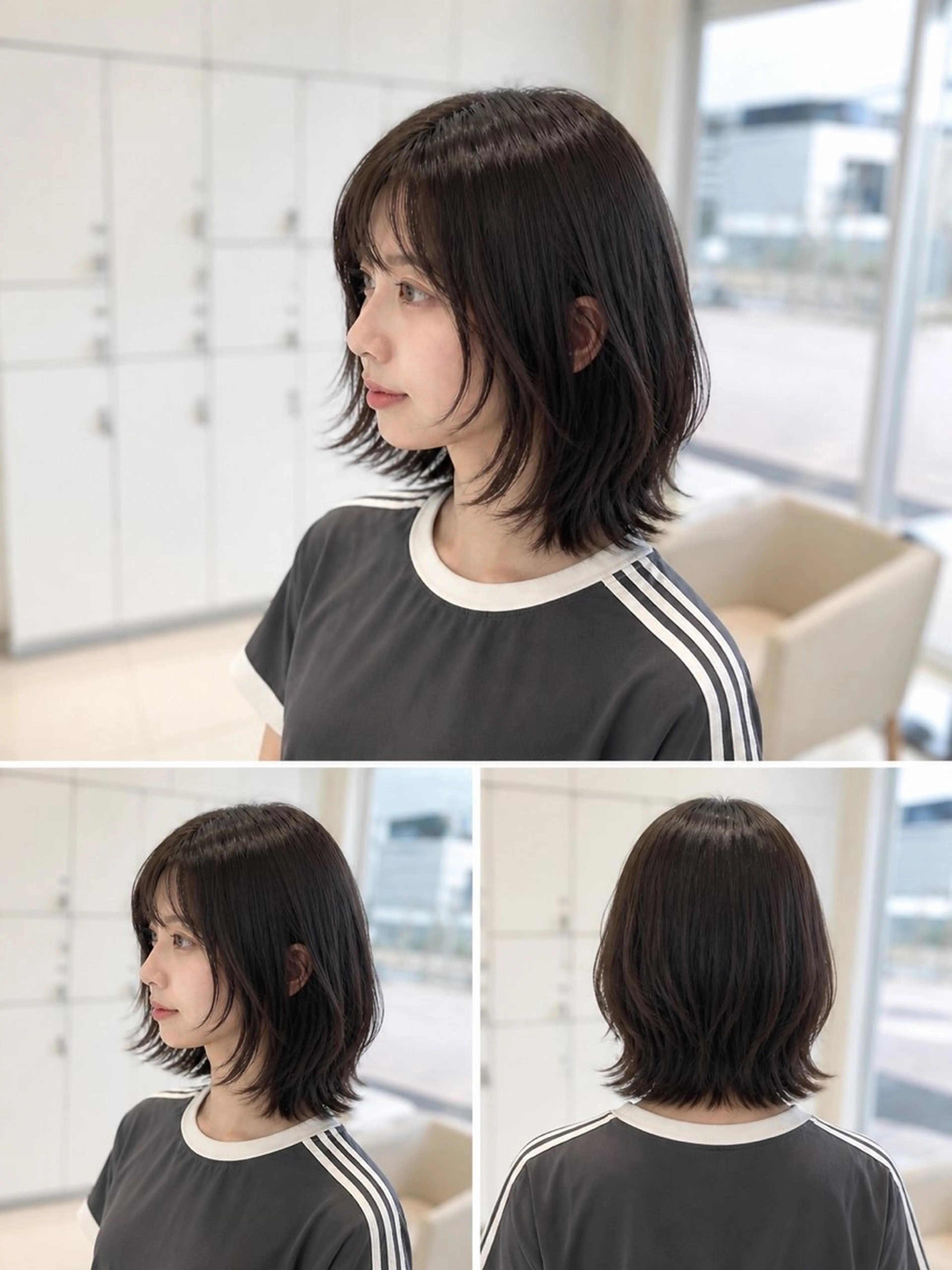 ショート ボブ シャギー カット 金子 直樹のヘアスタイル