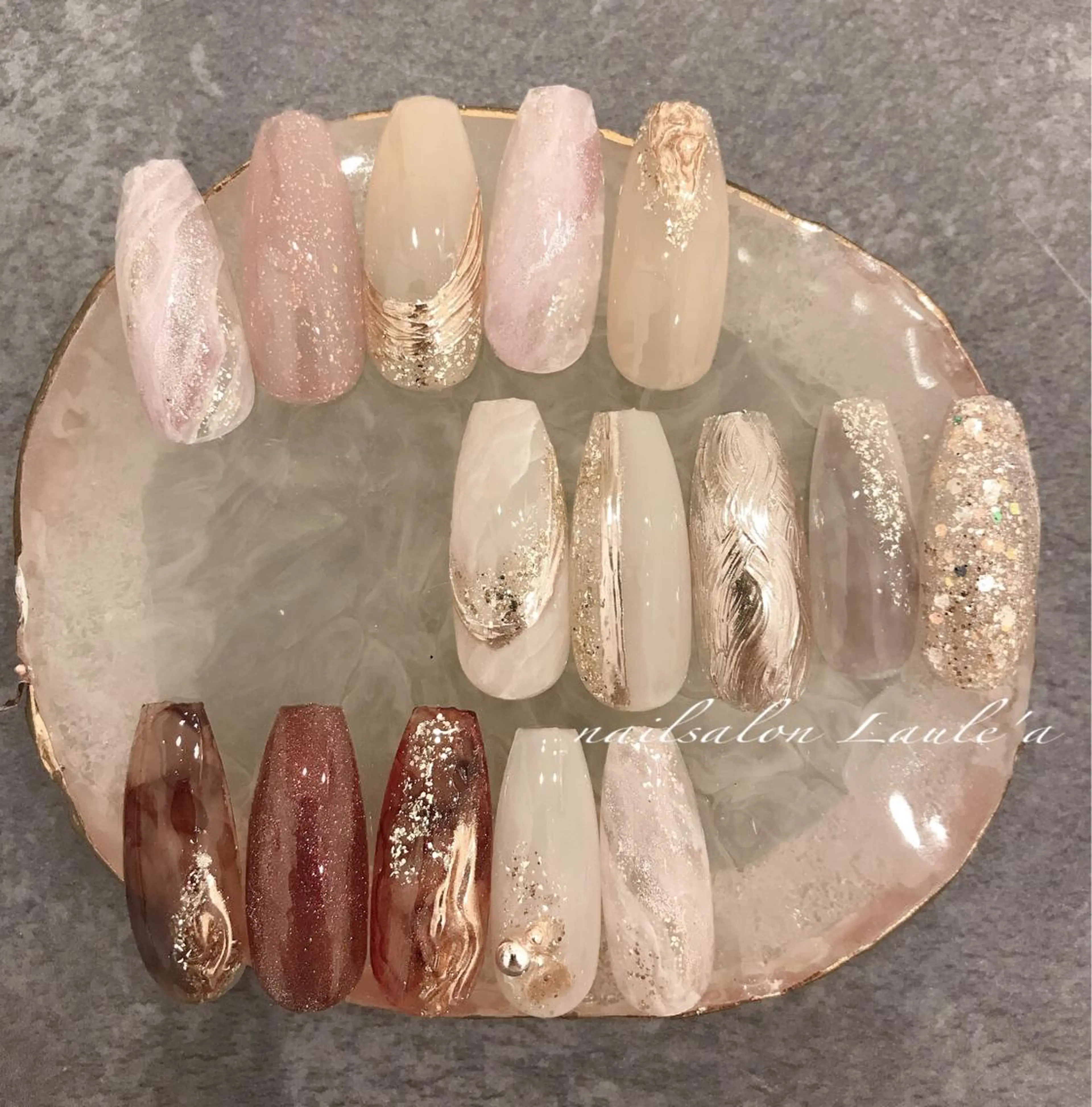 ネイル ハンドネイル nailsalon Laule'aのネイルデザイン