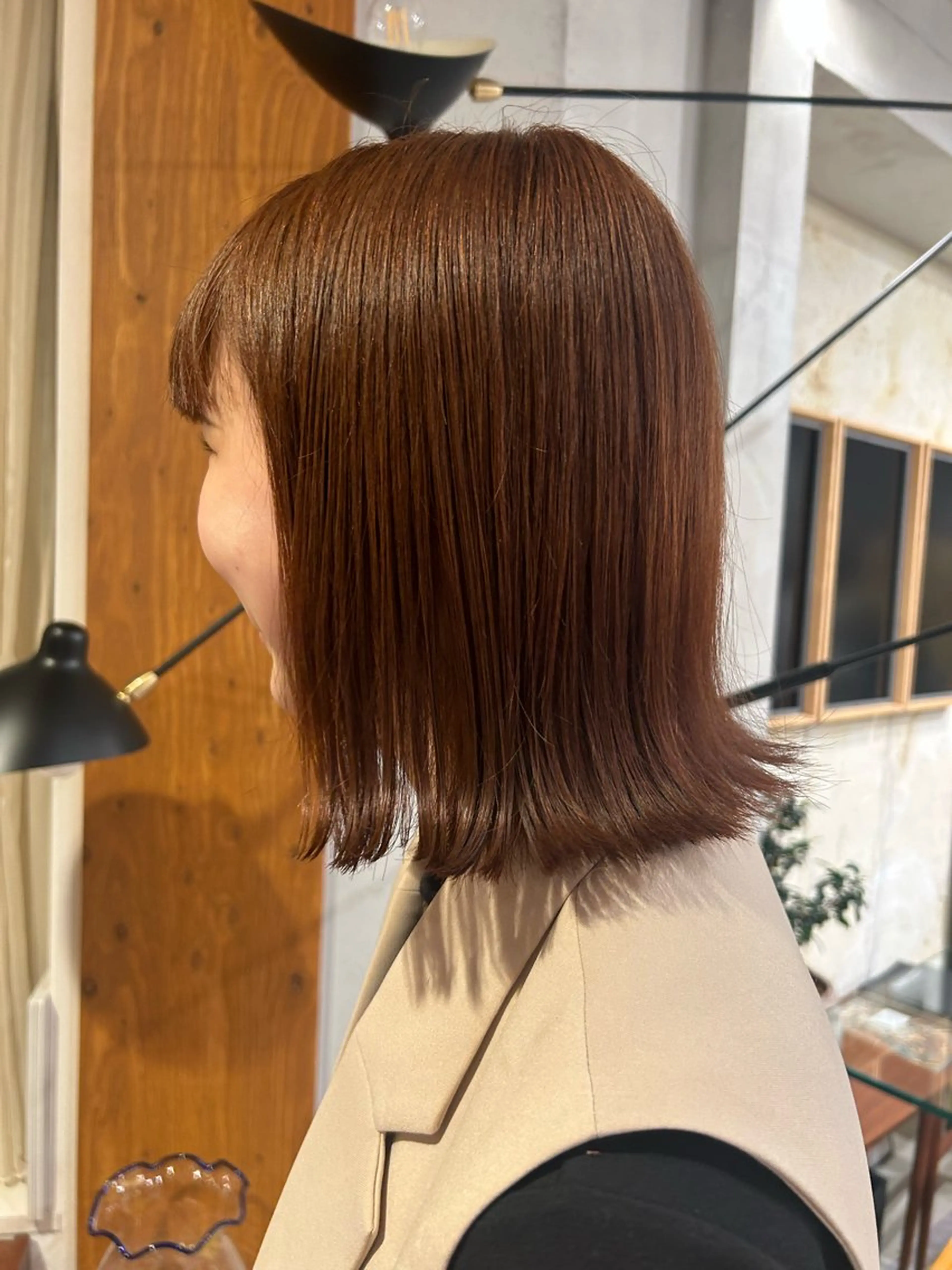 カラー 有岡 陽菜のヘアスタイル