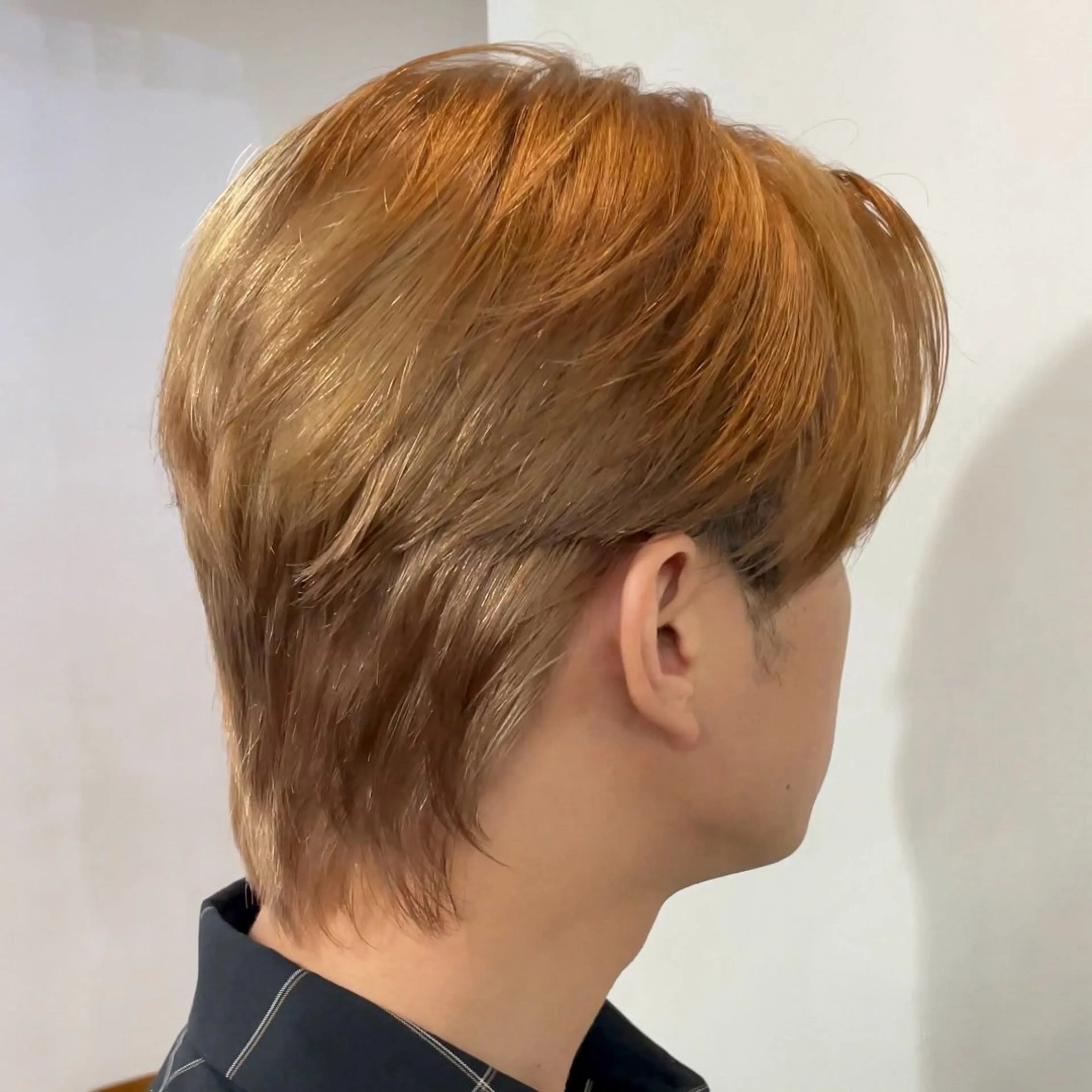 ショート カラー メンズ ヘアカラー SHO 👻原宿 /艶カラーのヘアスタイル