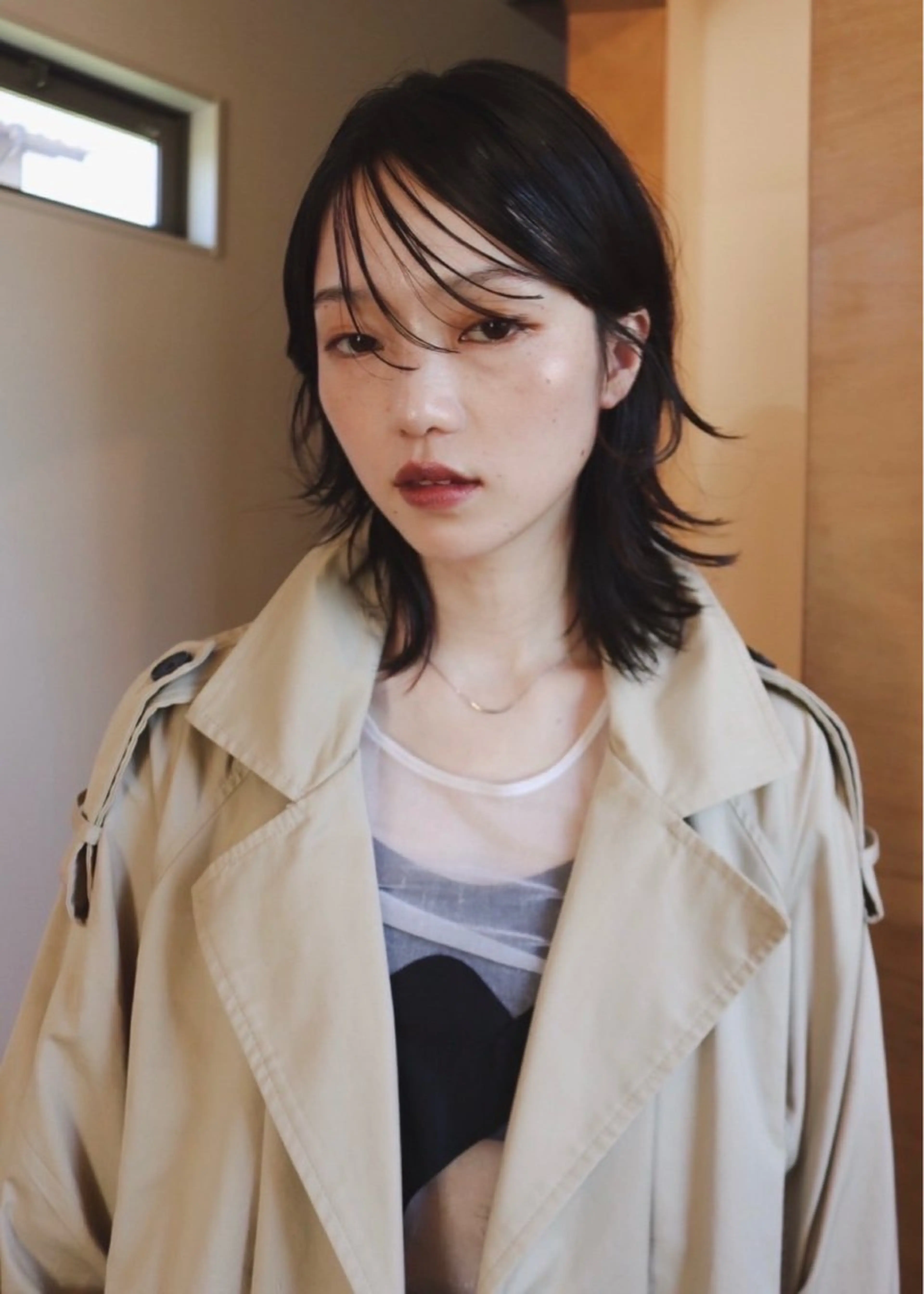 ミディアム 小林 美咲のヘアスタイル