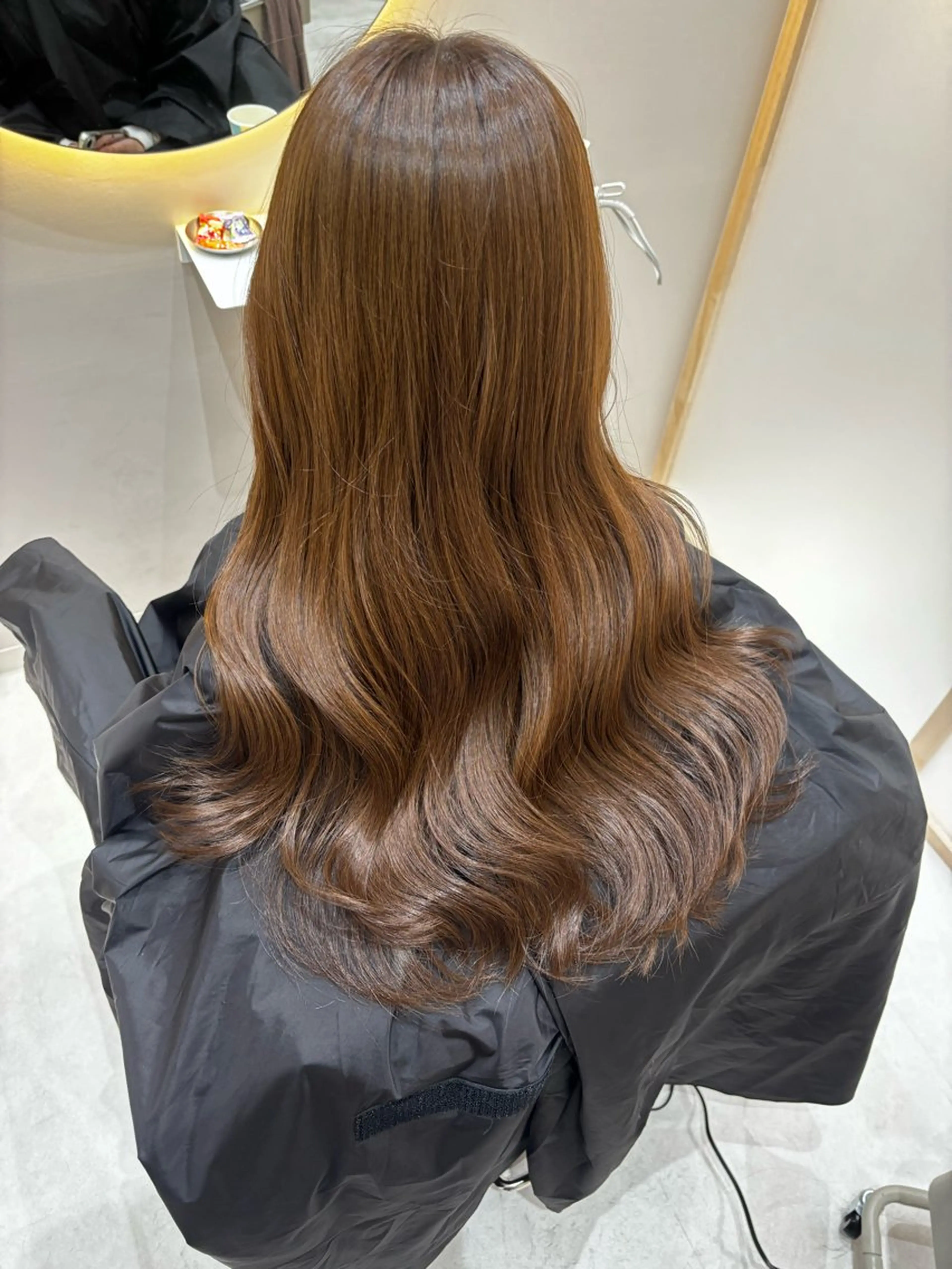 ロング カット ヘアカラー トリートメント 韓国レイヤーカット/ 🩶HARUKA🩶のヘアスタイル