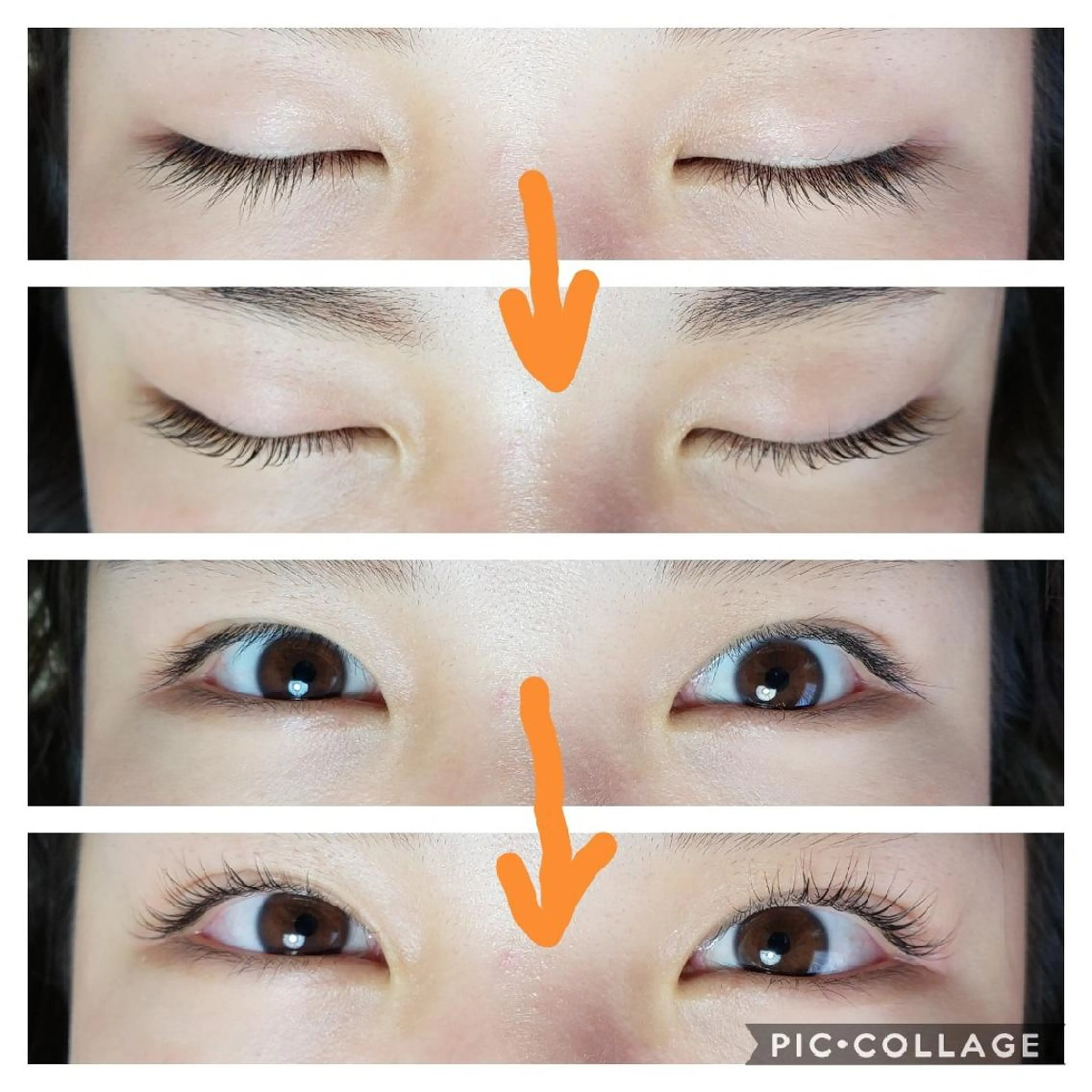 マツエク・マツパ Rouge ・ K  　のマツエク・マツパデザイン