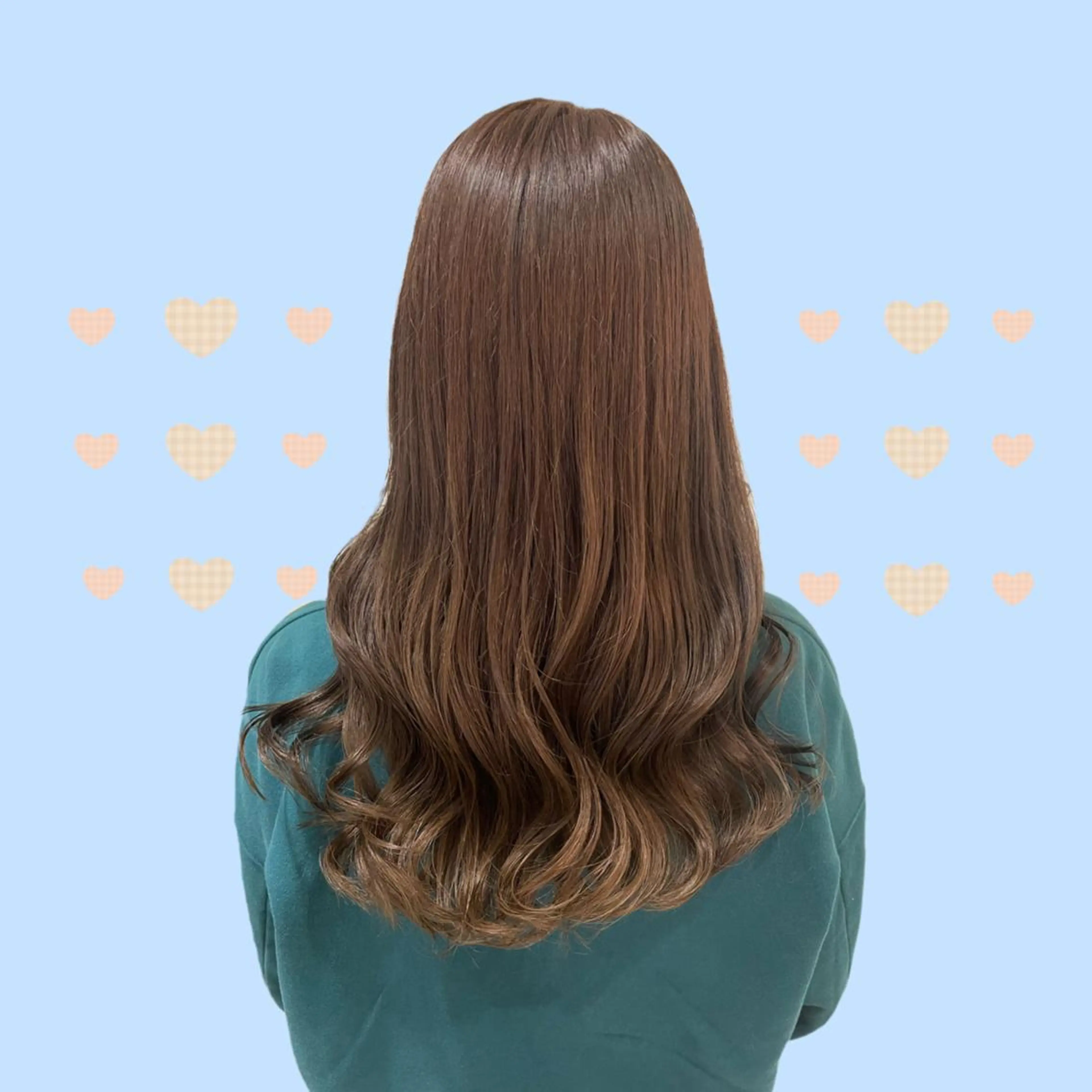 ロング カラー ヘアアレンジ ベージュカラー ブリーチ♡メンズ マッシュ♡MIUのヘアスタイル