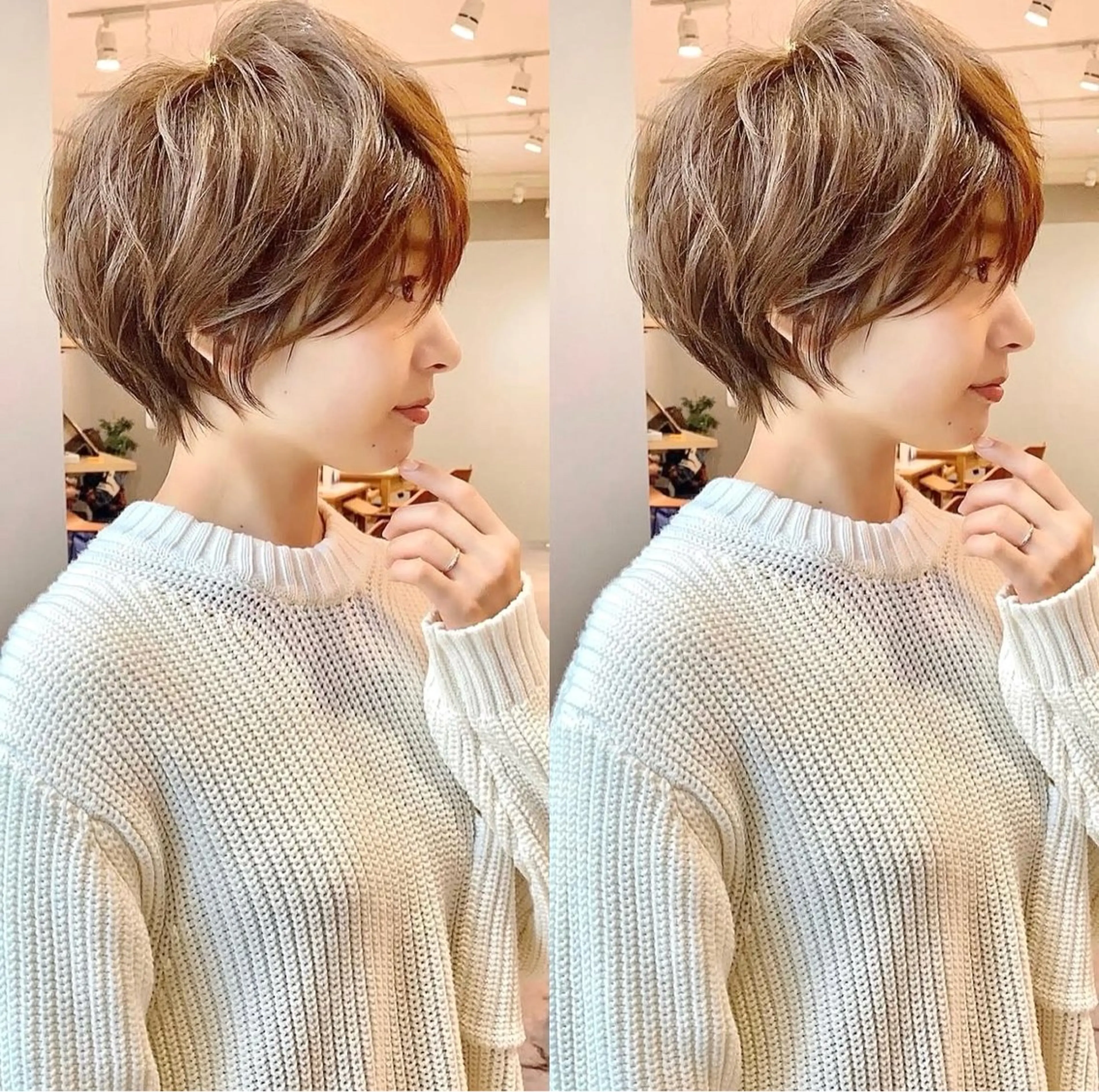 ショート カット トリートメント 似合わせショート専門 /心斎橋/ユッティーのヘアスタイル