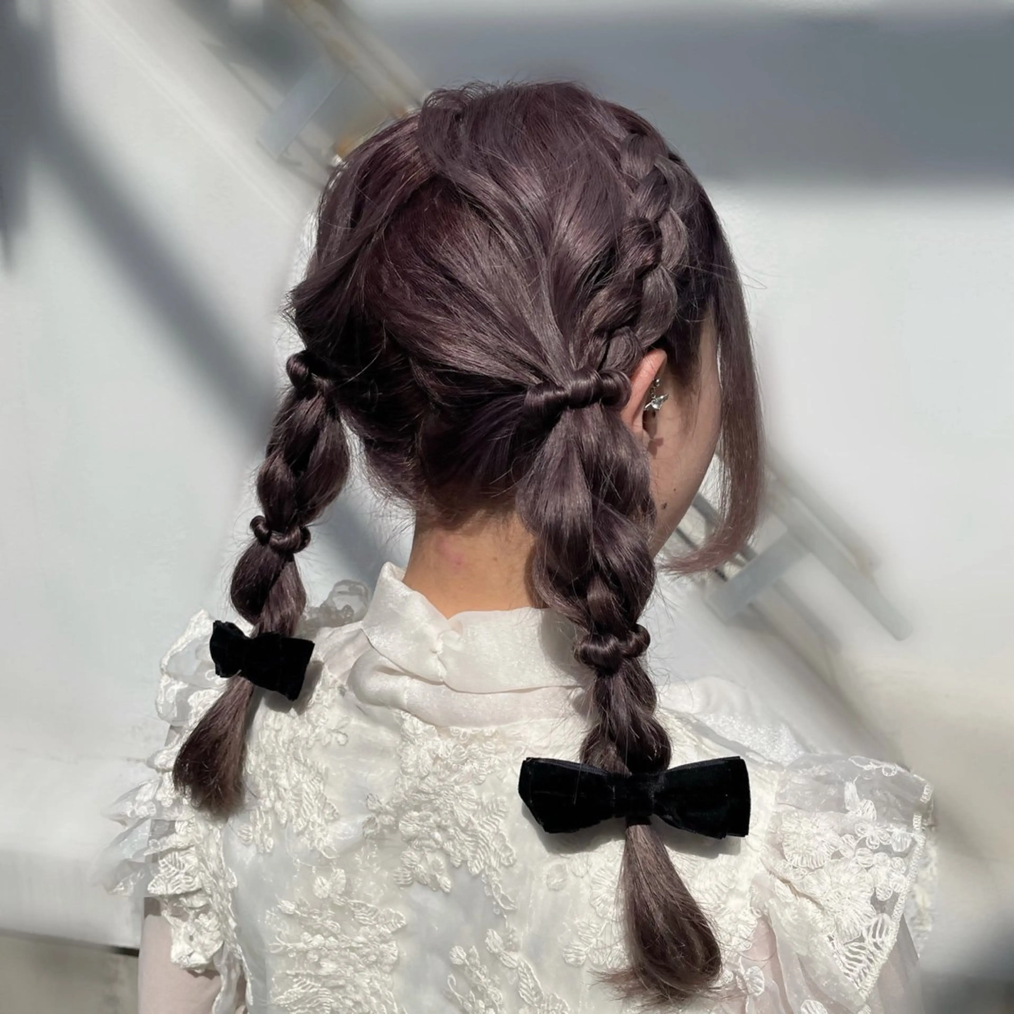 ロング チョコレートカラー/ 𝐒𝐚𝐤𝐢のヘアスタイル