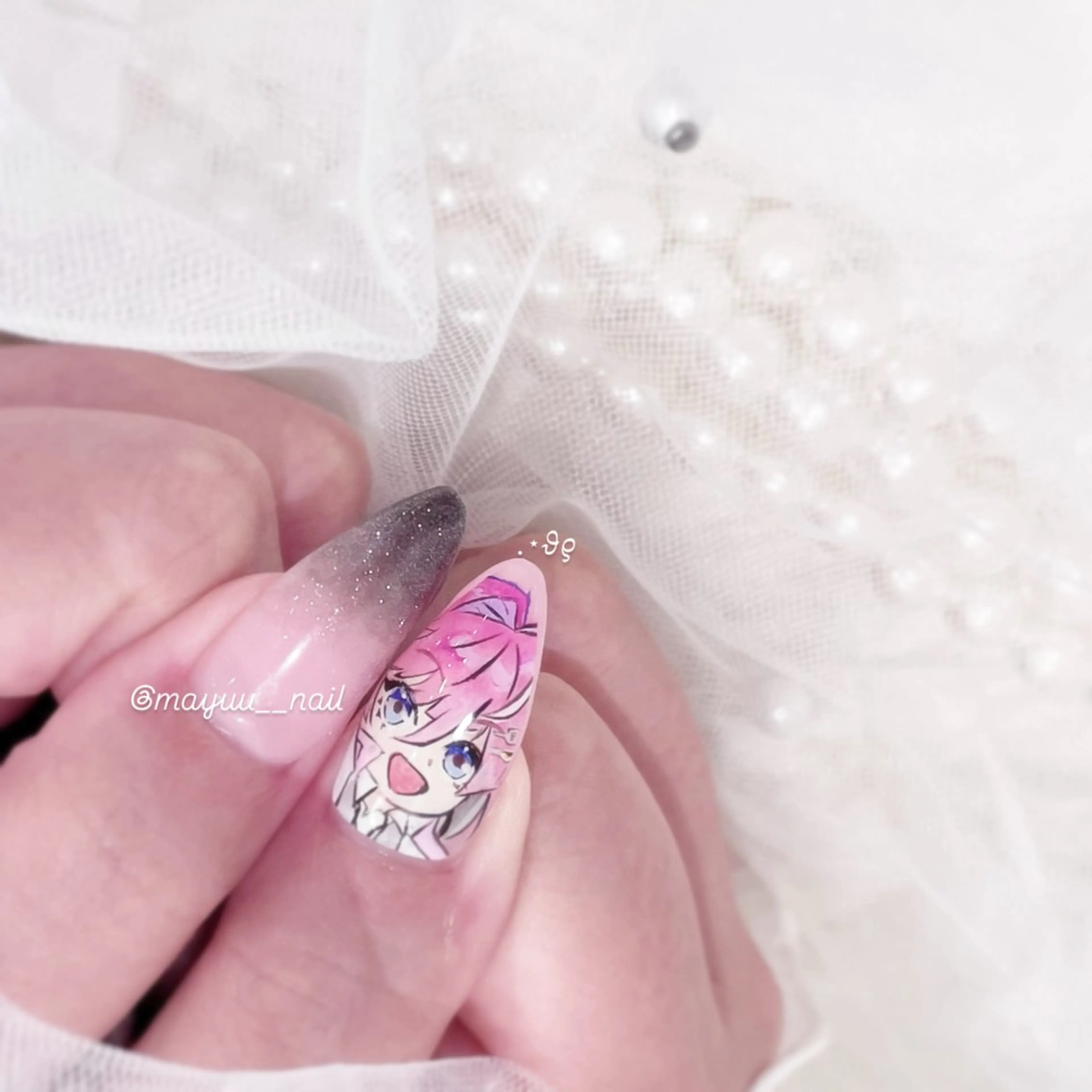 ネイル 🎀 Mayu 🎀痛ネイルのネイルデザイン