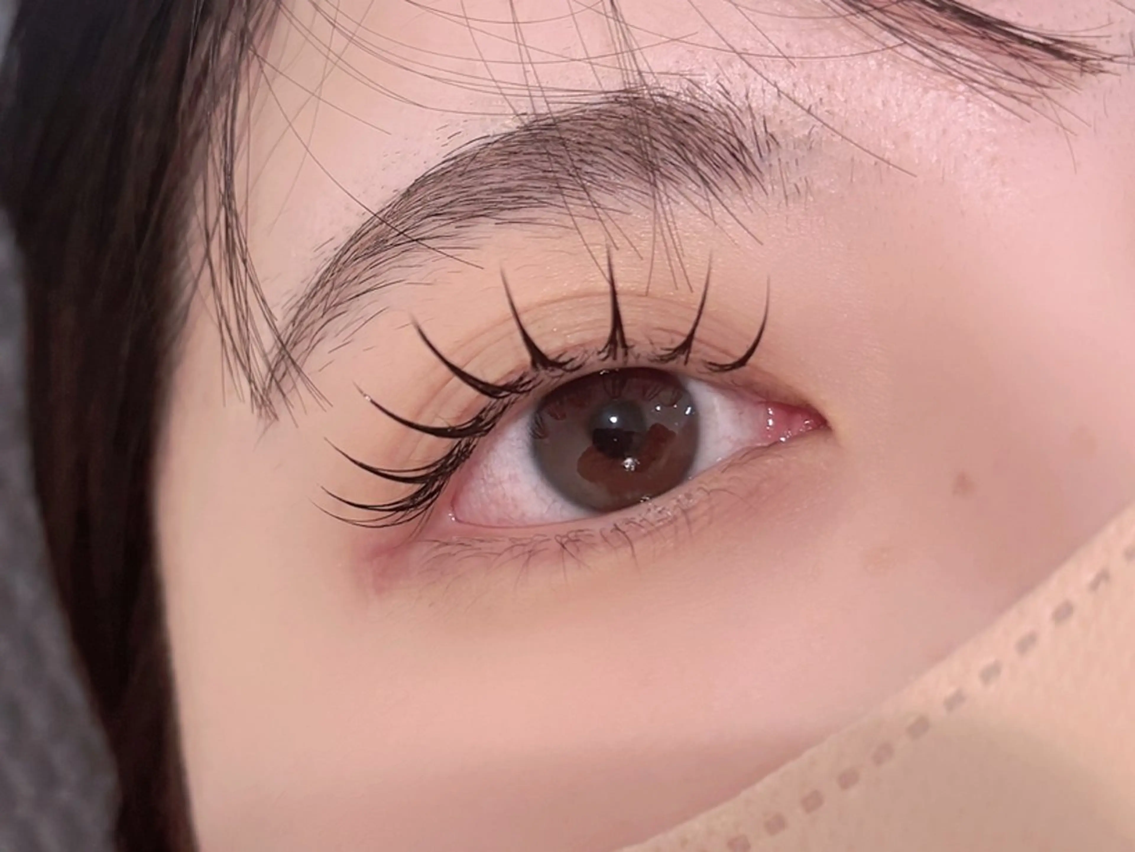 マツエク・マツパ 束感まつ毛 フラットラッシュ Jカール マツエク DILETTO ⠀森のマツエク・マツパデザイン