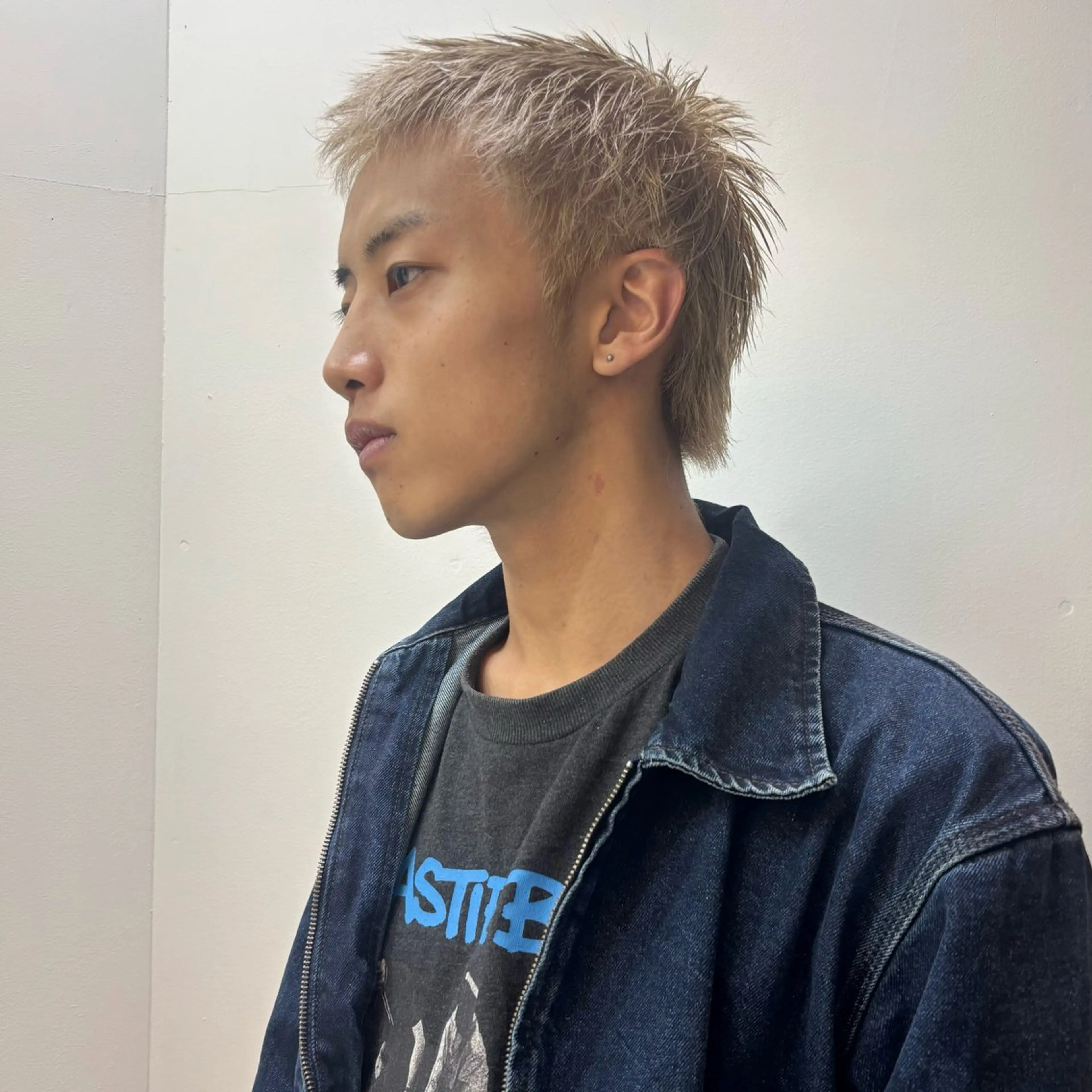 ショート カラー メンズ カット ヘアカラー トリートメント 🍎似合わせハイトー ン🍎ののかのヘアスタイル