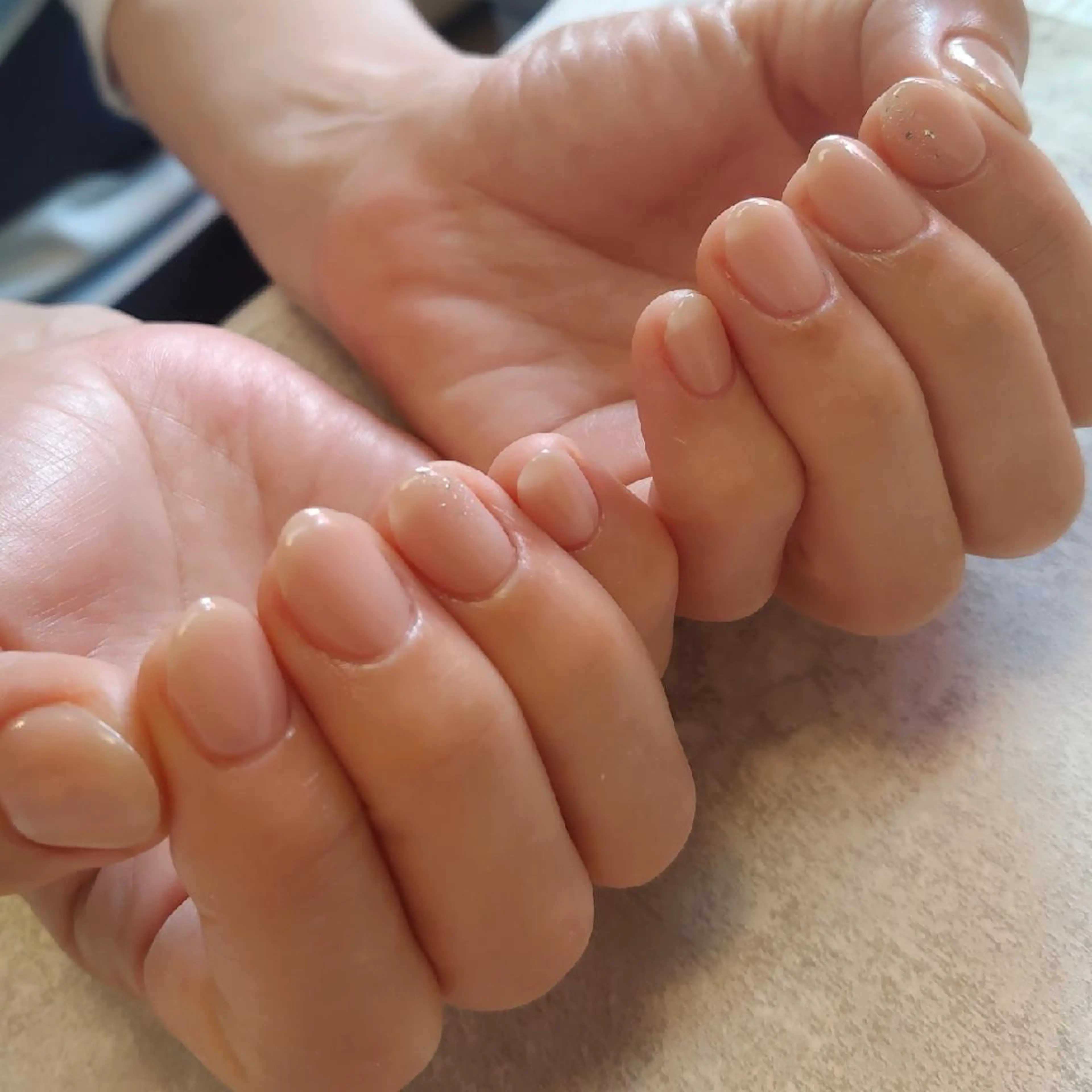 ネイル シンプルネイル ジェヌインネイル 河内のネイルデザイン