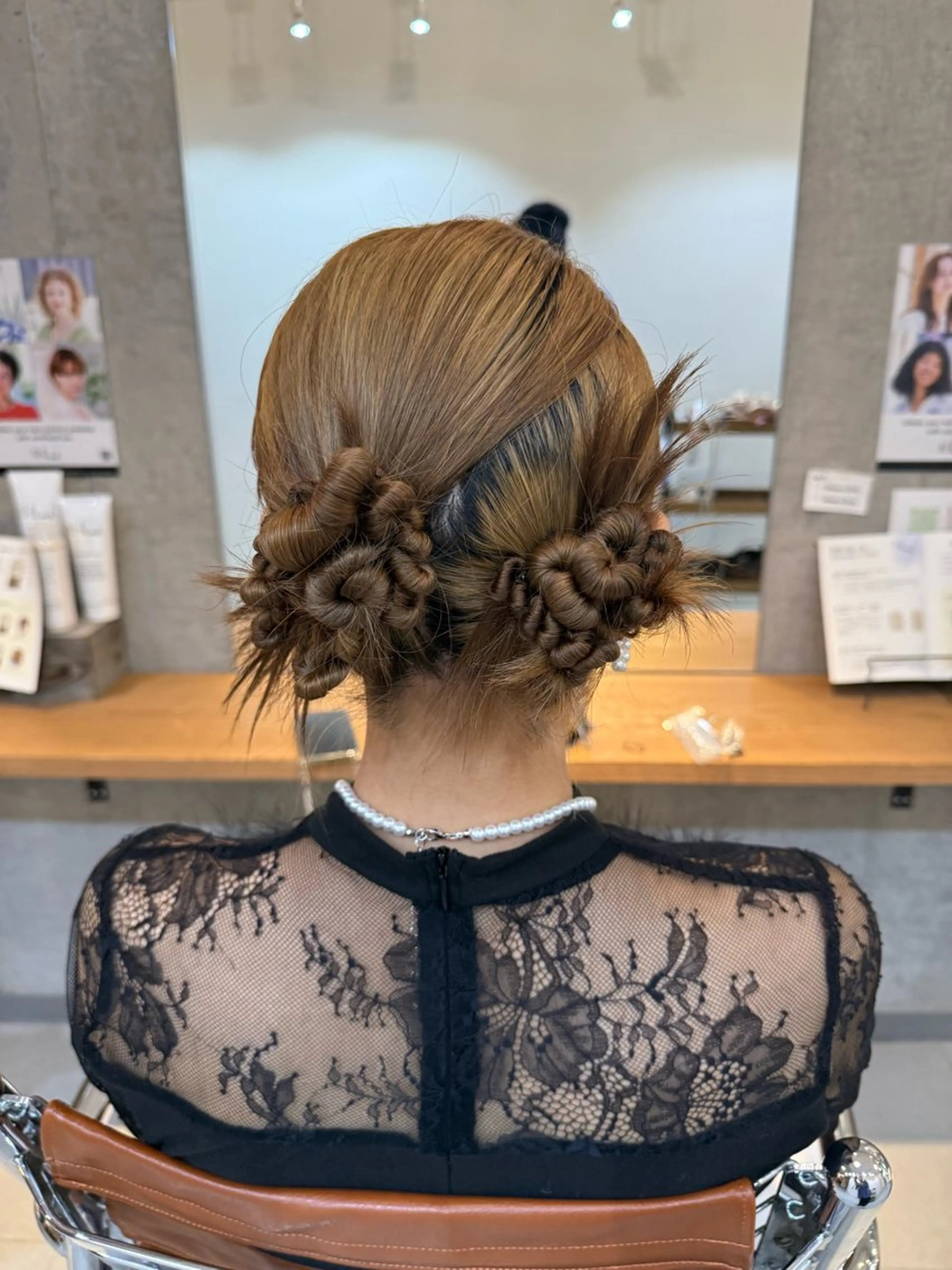 ヘアアレンジ ヘアセット sakura カットモデル募集💖のヘアスタイル