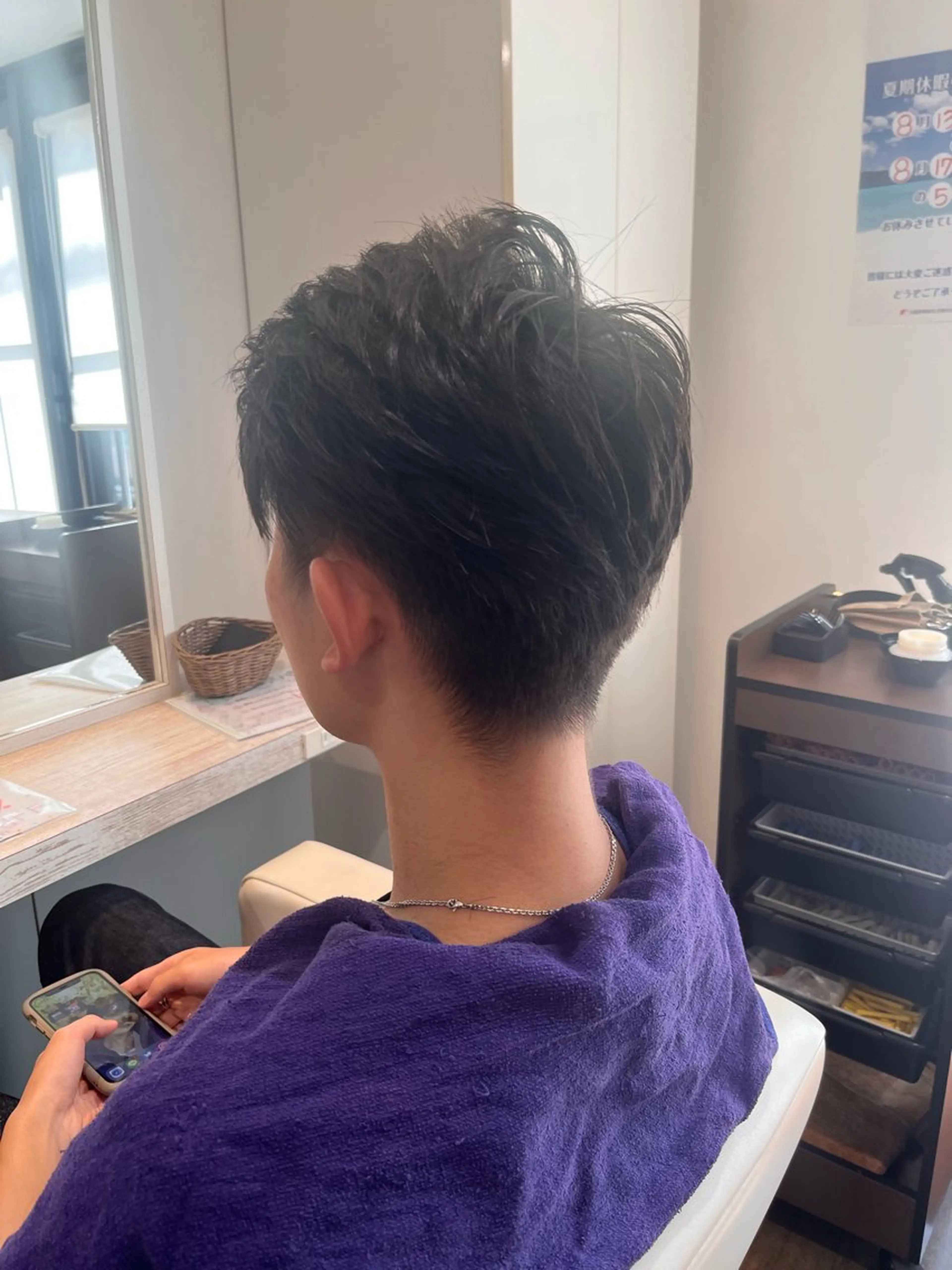 メンズ 福本 好子のヘアスタイル