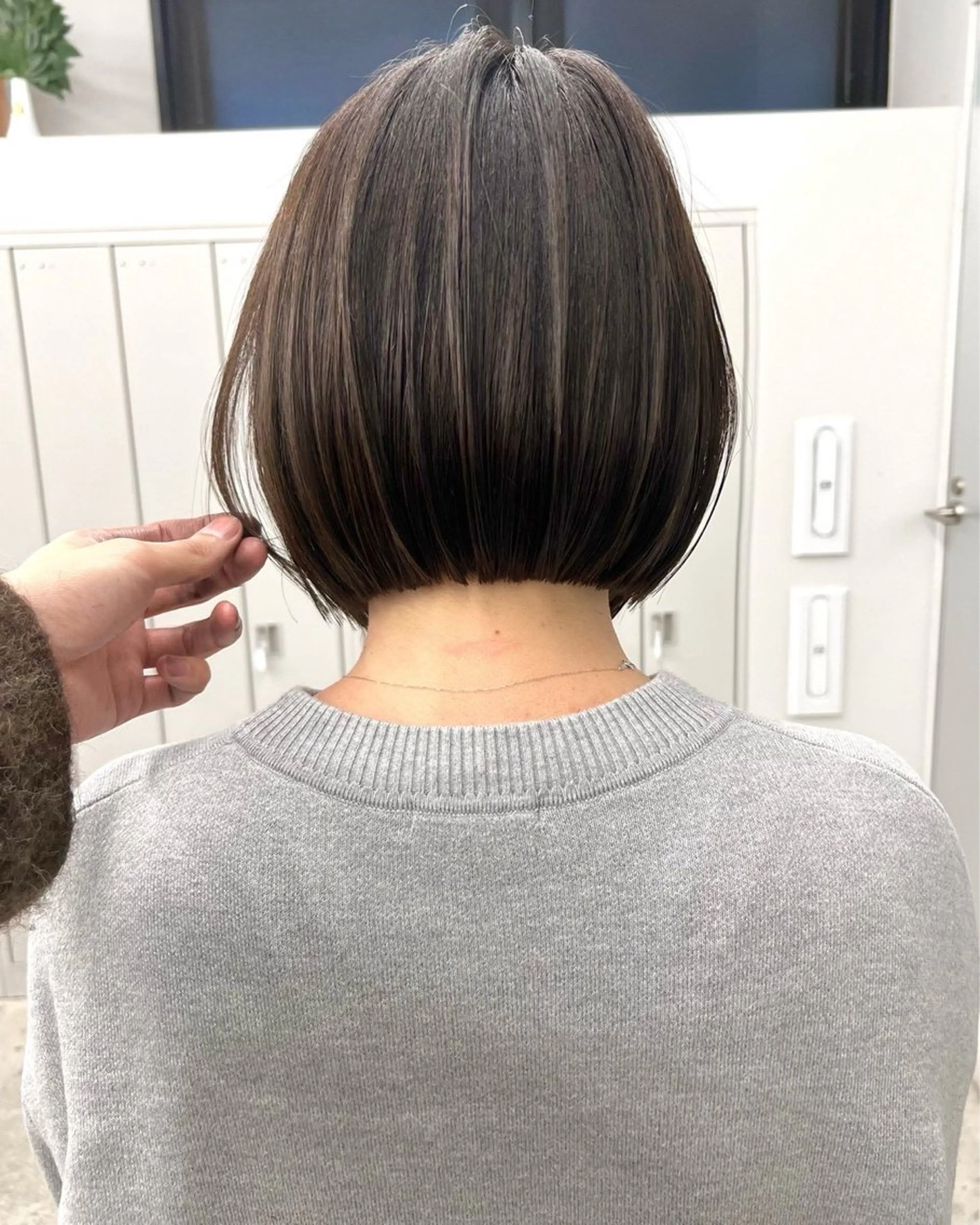 ショート カラー ヘアカラー n/m by JIL BLAN KAIのヘアスタイル