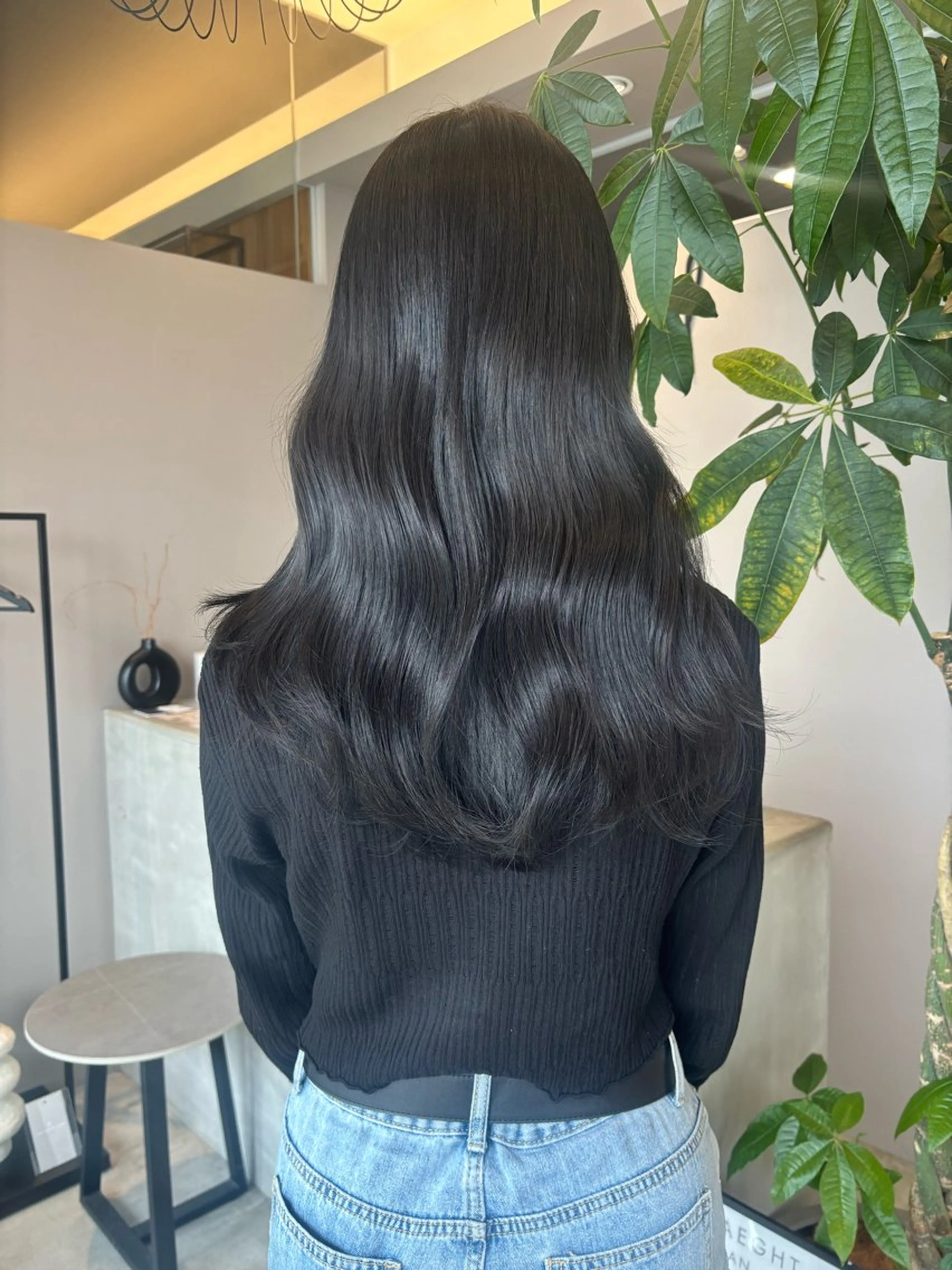 ロング ヘアカラー トリートメント miyu /niilのヘアスタイル