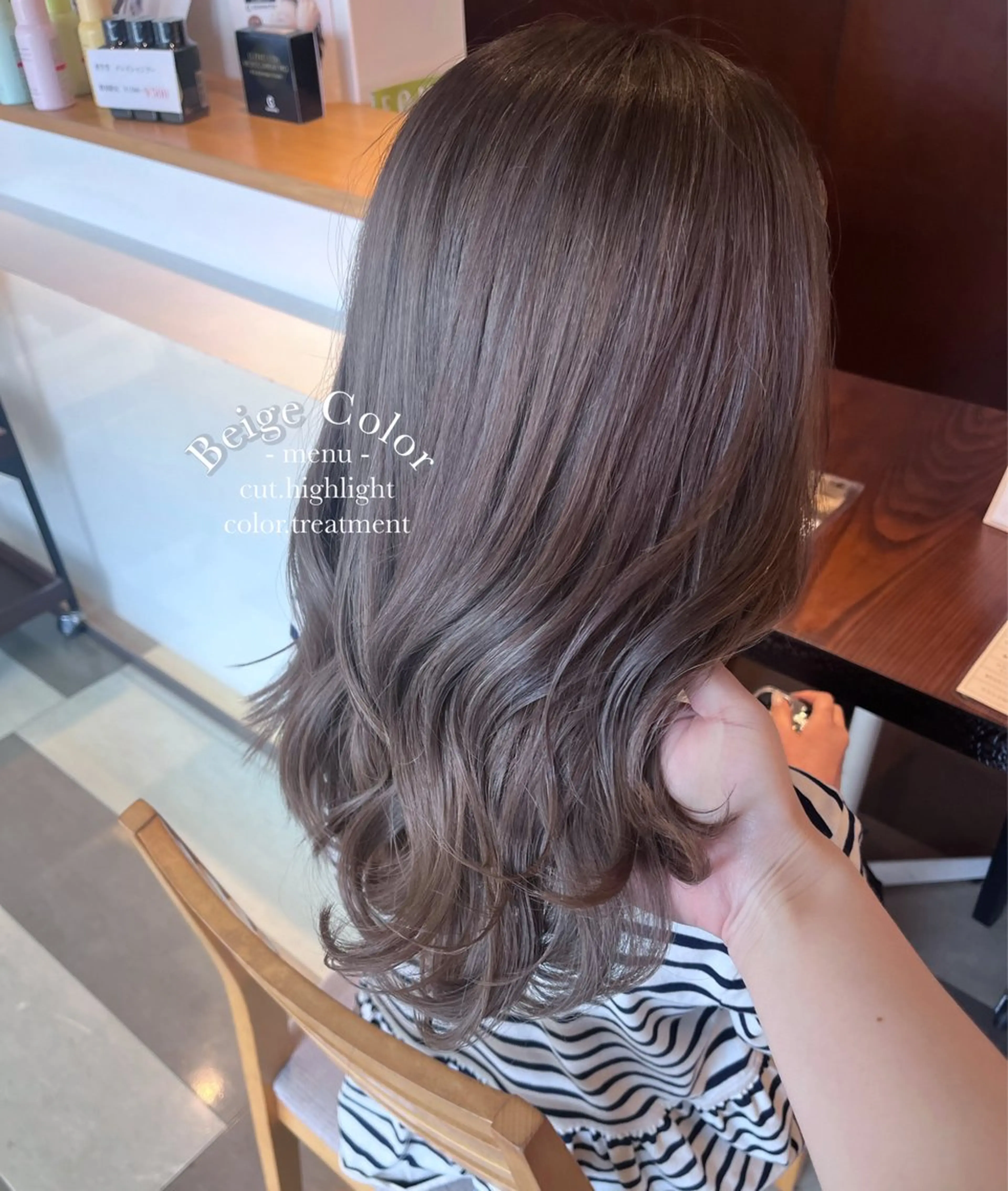 ロング ハイライト Rina.💎🫧 小松里奈のヘアスタイル