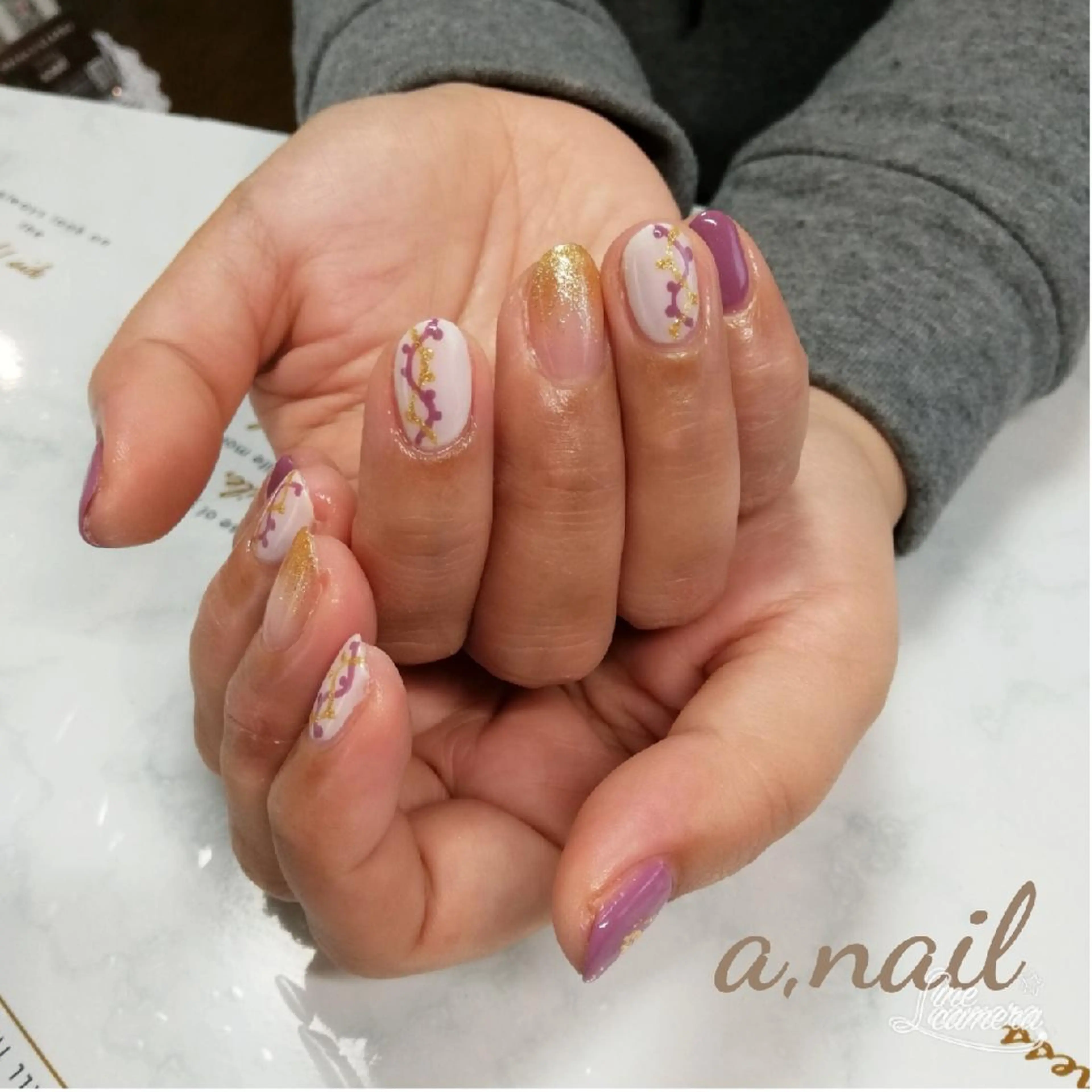 ネイル ハンドネイル ネイルサロン エーネイルのネイルデザイン